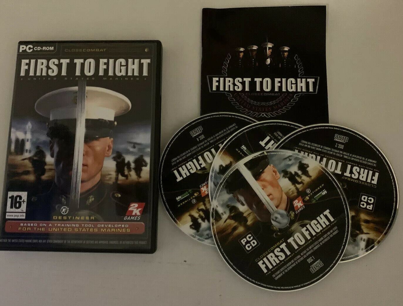 First To Fight - United States Marines PC CDROM 2005 With Manual