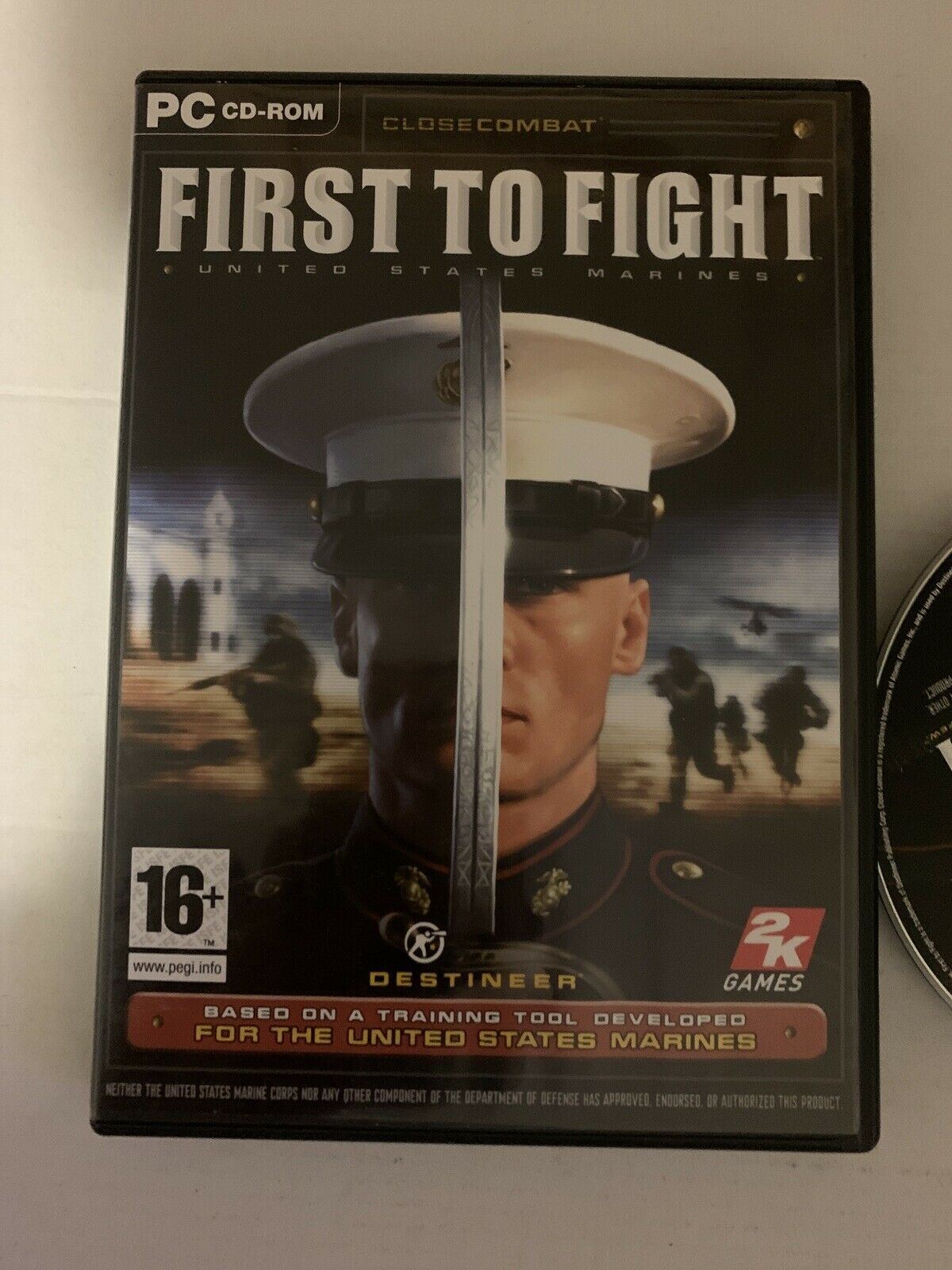 First To Fight - United States Marines PC CDROM 2005 With Manual
