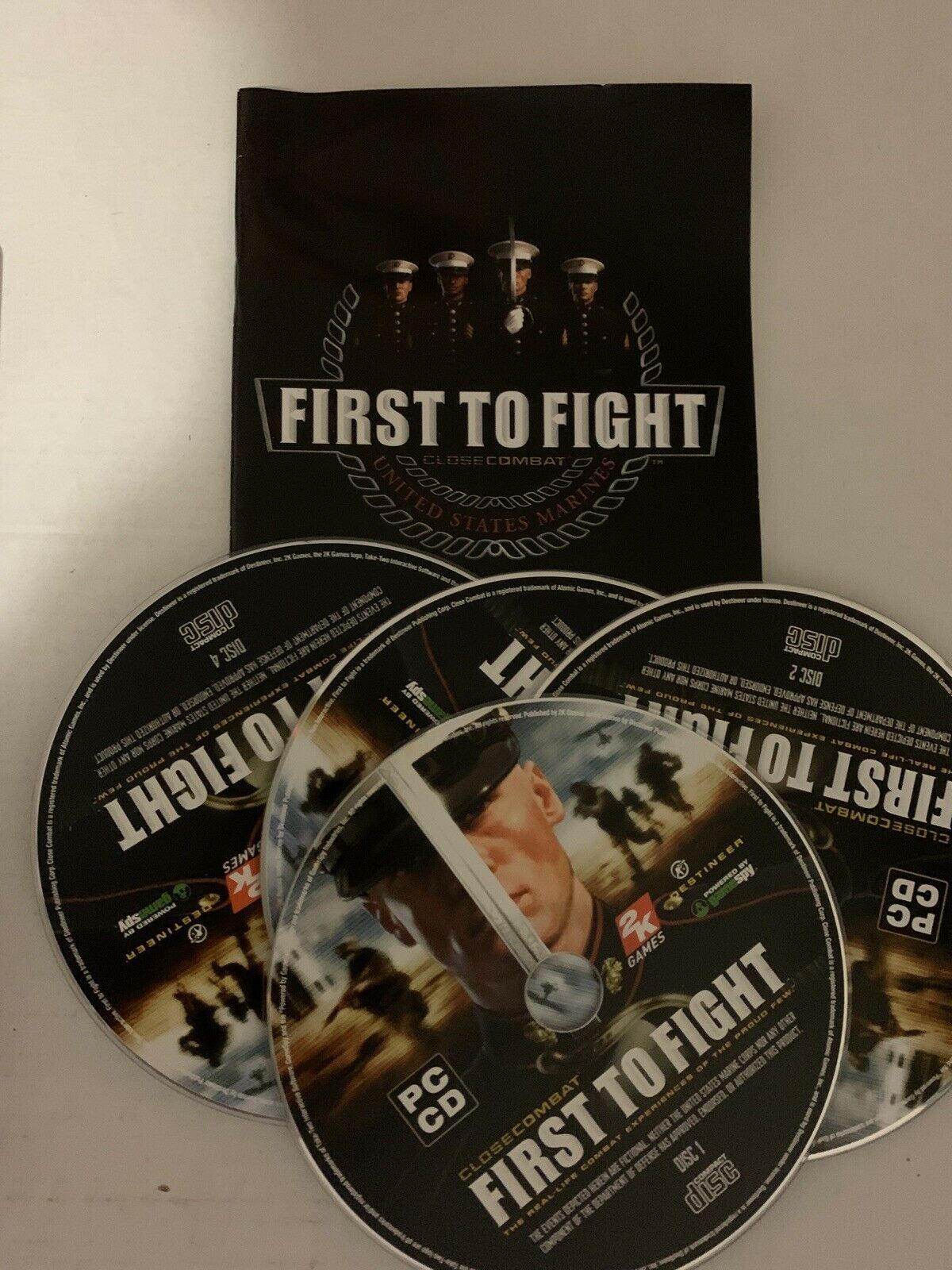 First To Fight - United States Marines PC CDROM 2005 With Manual