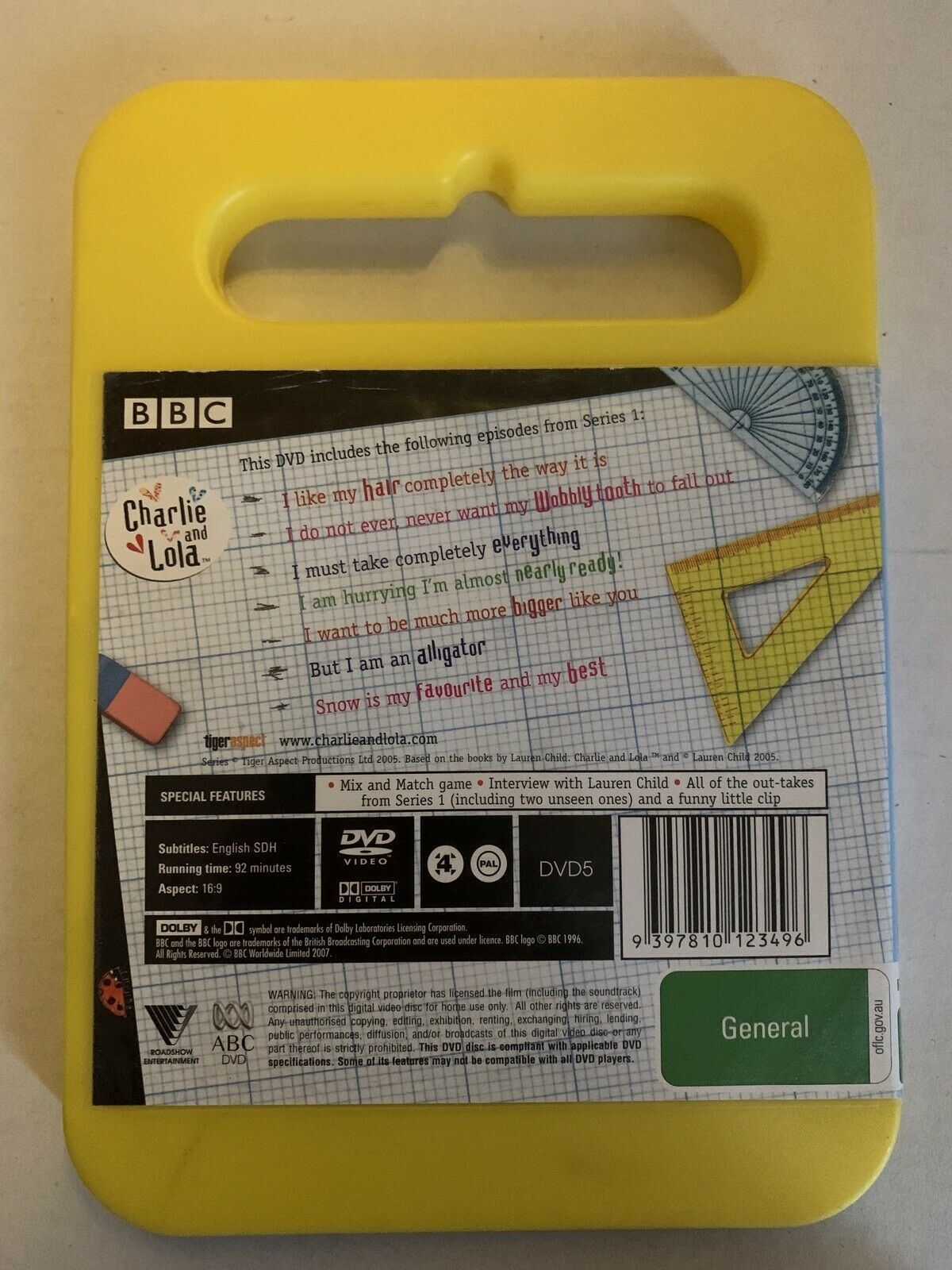 Charlie Lola: Volume 4 (DVD, 2007) Region 4