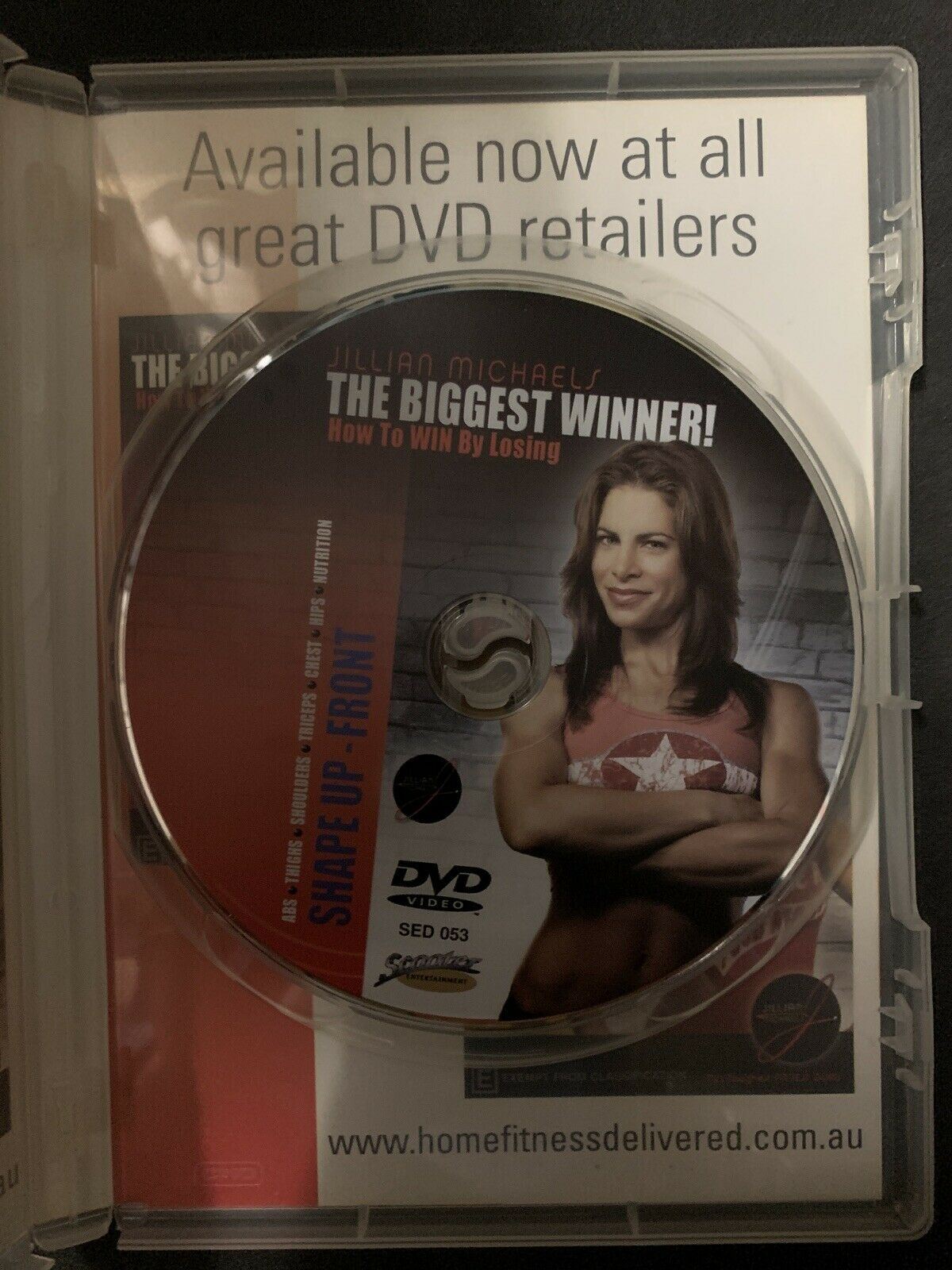 Jillian Michaels - DVD The Biggest Winner: Shape Up - Front - LOWER + UPPER BODY
