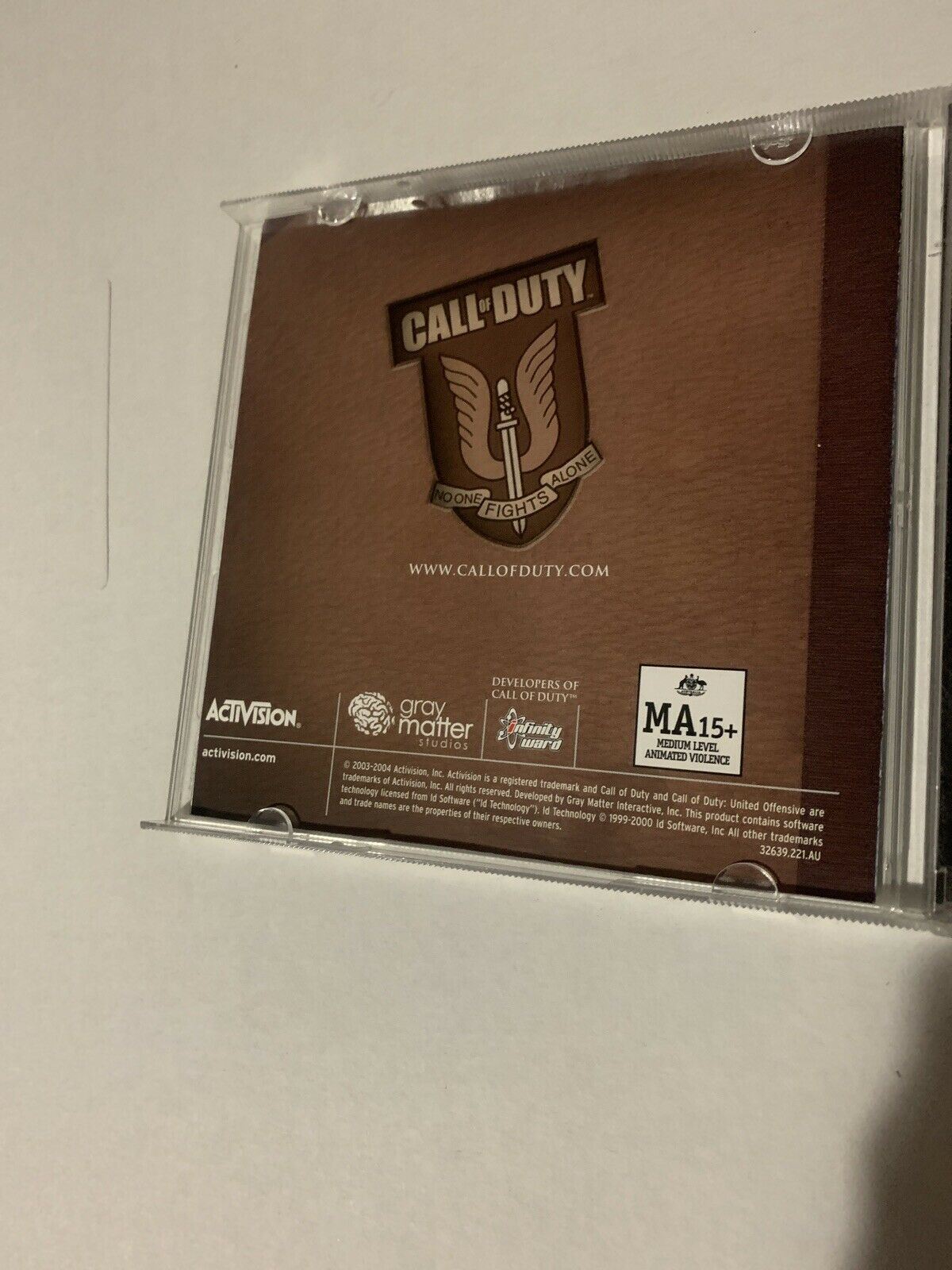 Call Of Duty - United Offensive Expansion Pack PC CDROM