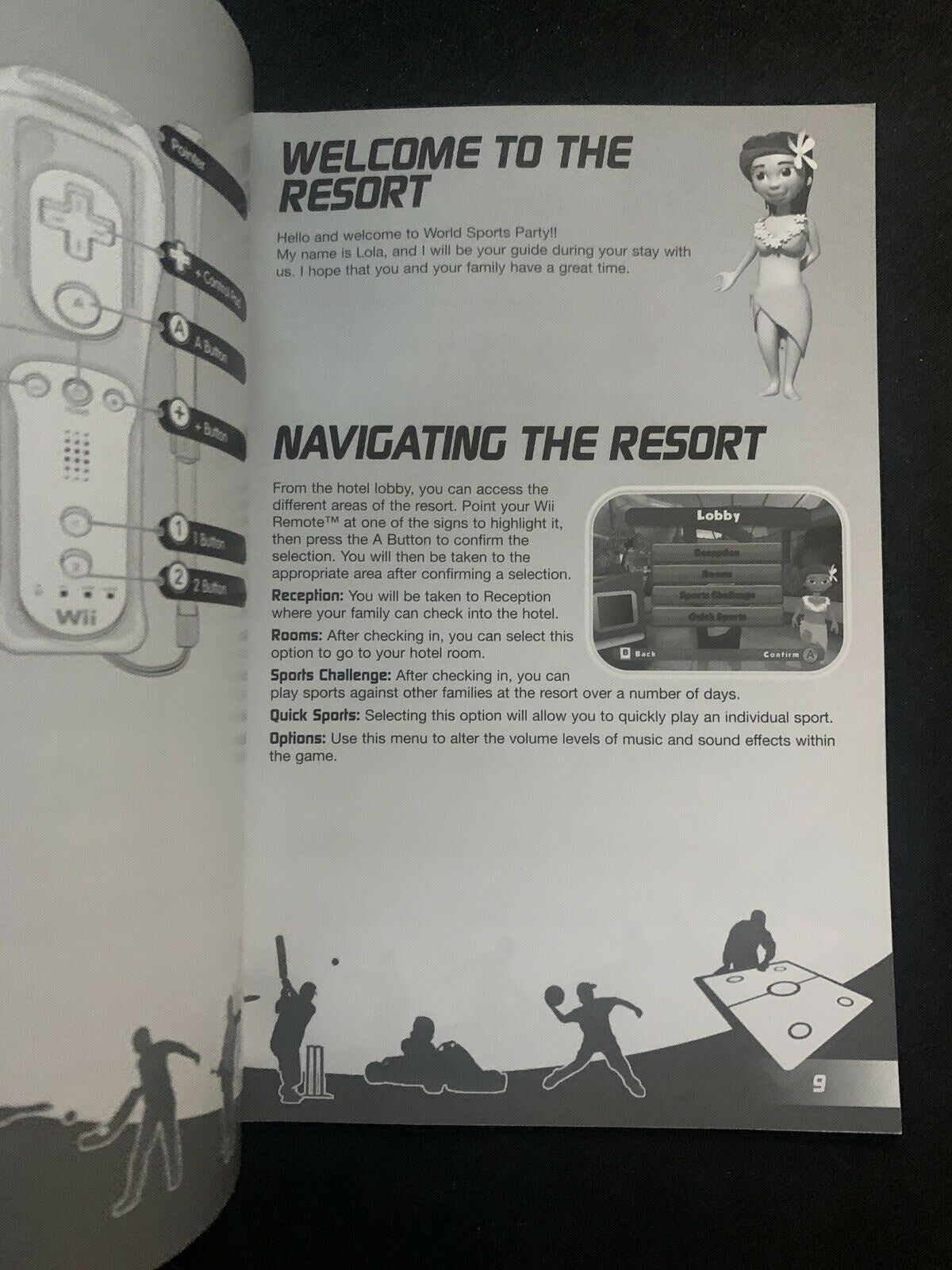 World Sports Party - Nintendo Wii PAL - Includes Manual