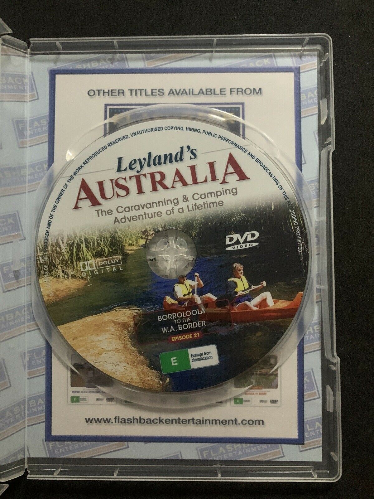 Leyland's Australia Ep 21 - DVD - Journey The Territory Borroloola to W.A Border