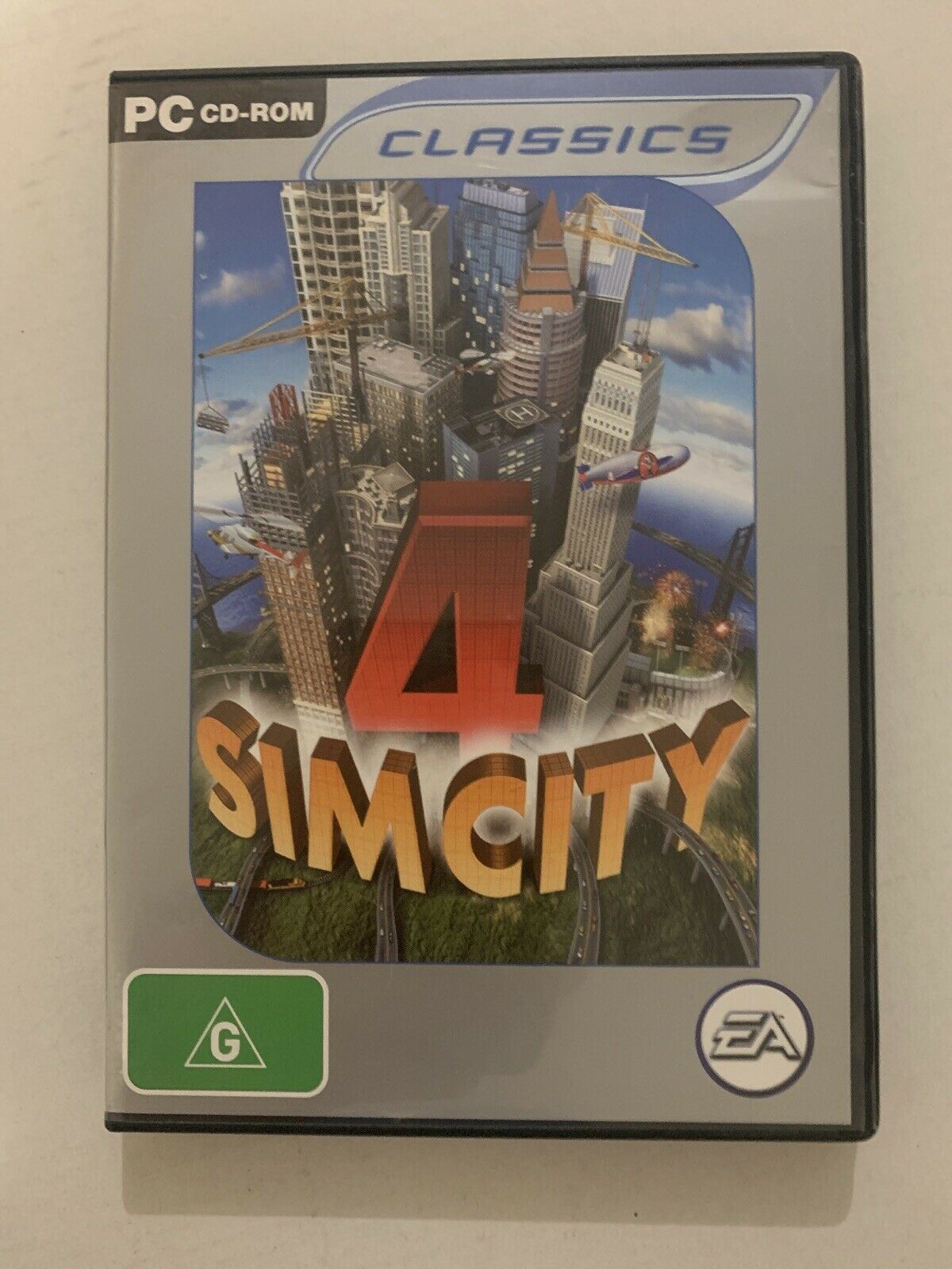 Sim City 4 - PC CD-ROM - Classic City Building Simulation Management G –  Retro Unit