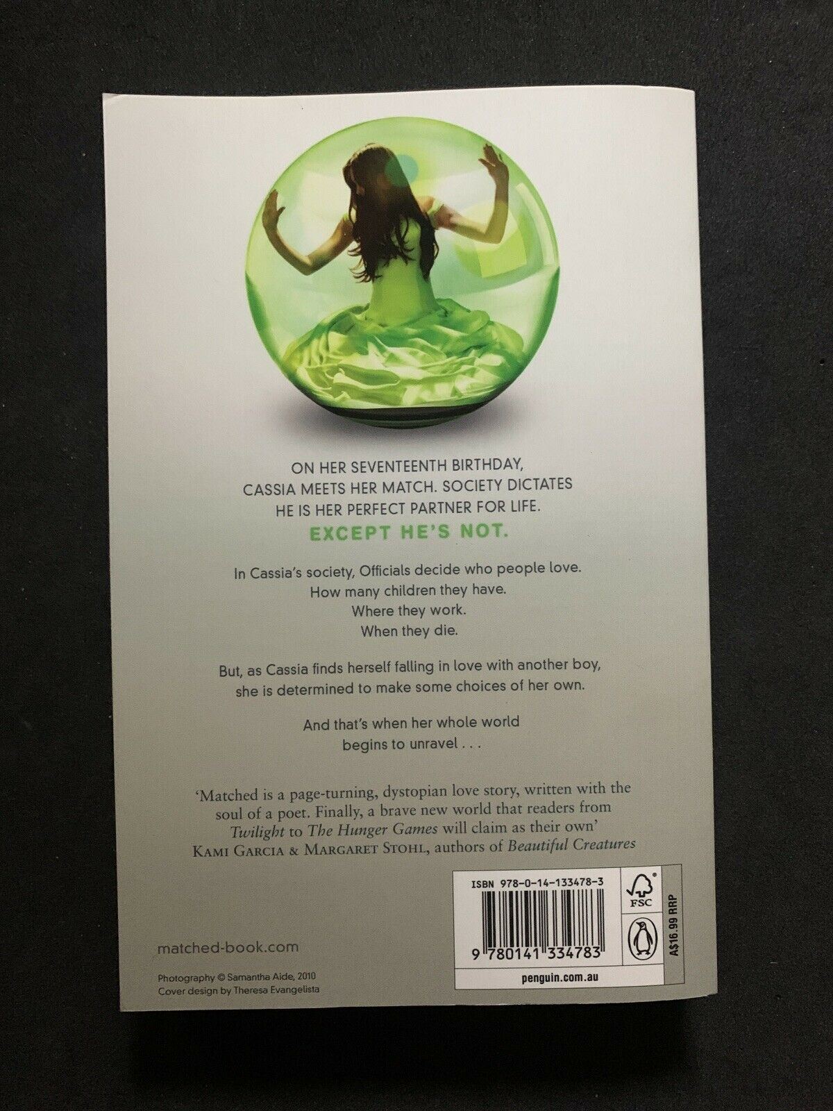 *NEW* Matched By Ally Condie Paperback