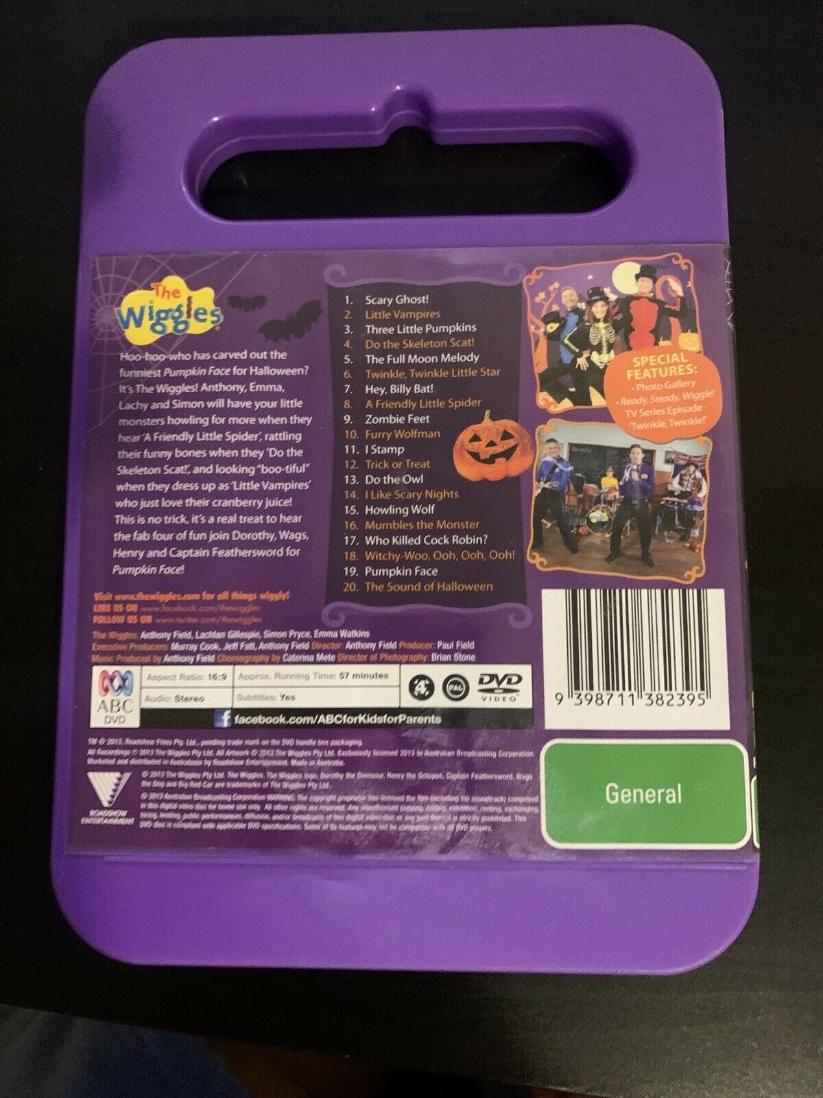 The Wiggles - The Wiggles Taking Off! & Pumpkin Face DVD Region 4