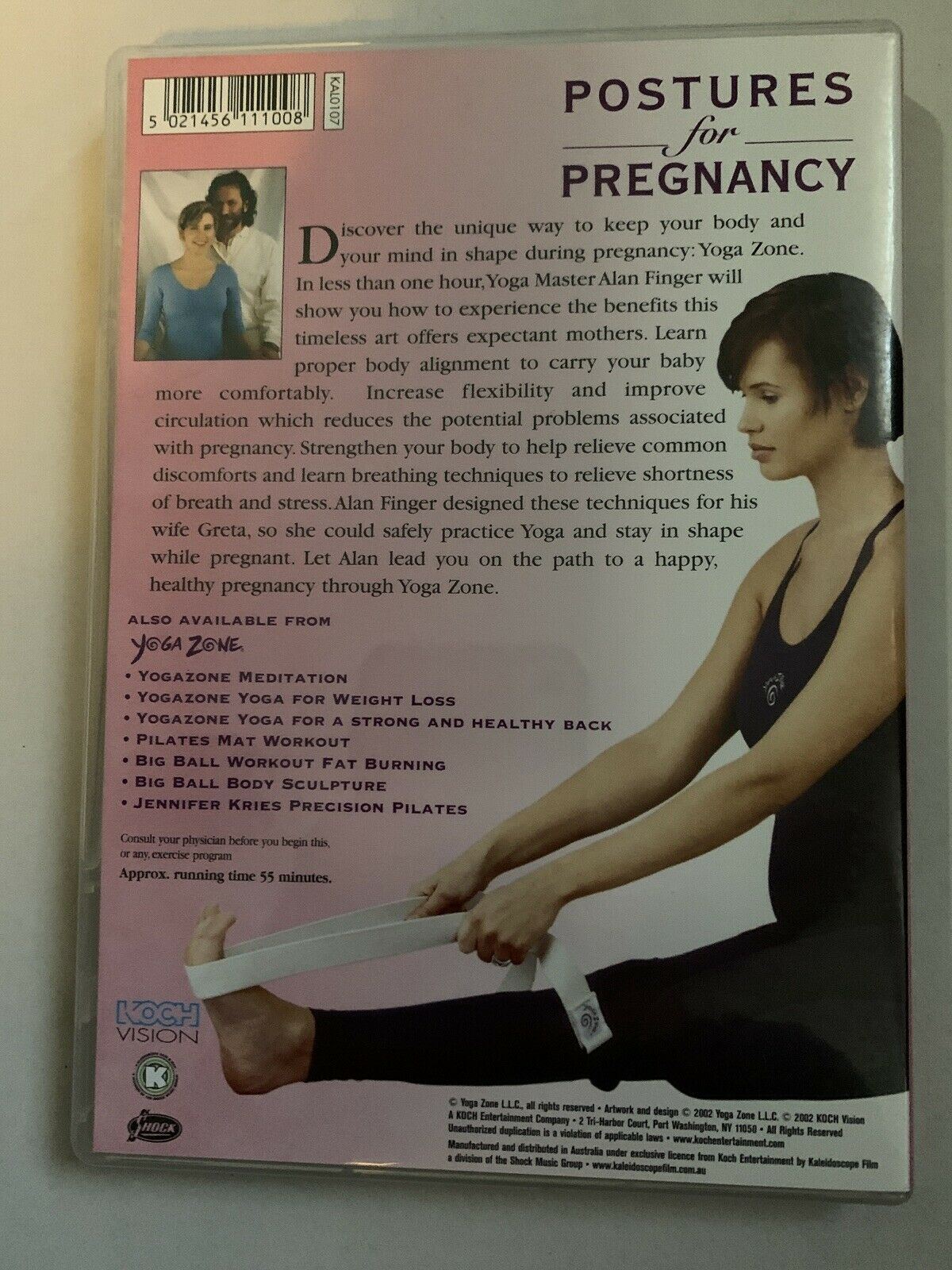 PREGNANCY YOGA ZONE - Yoga Postures for Pregancy (DVD) Region All