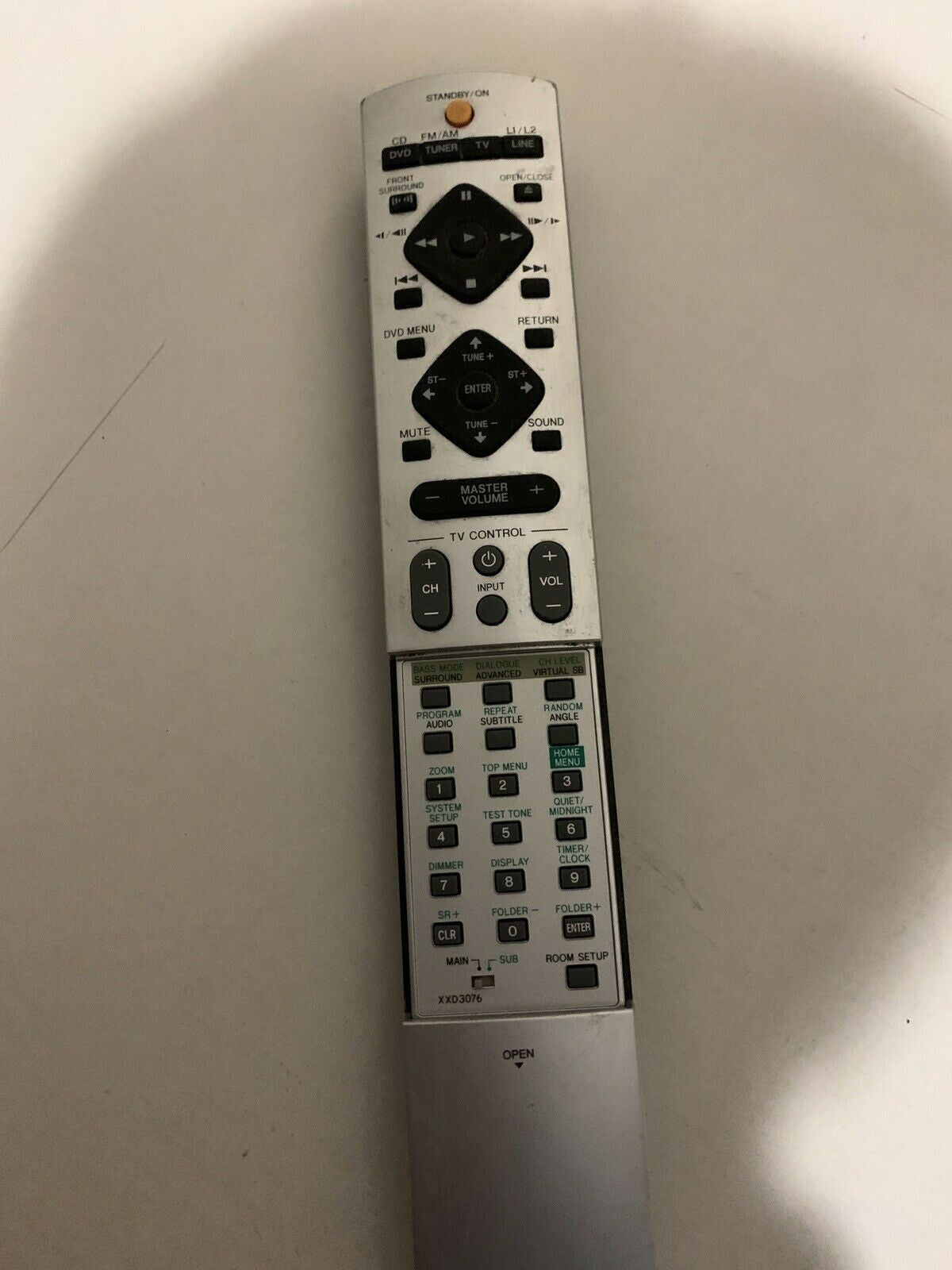 Genuine Pioneer XXD3076 Remote Control *No Battery Cover*