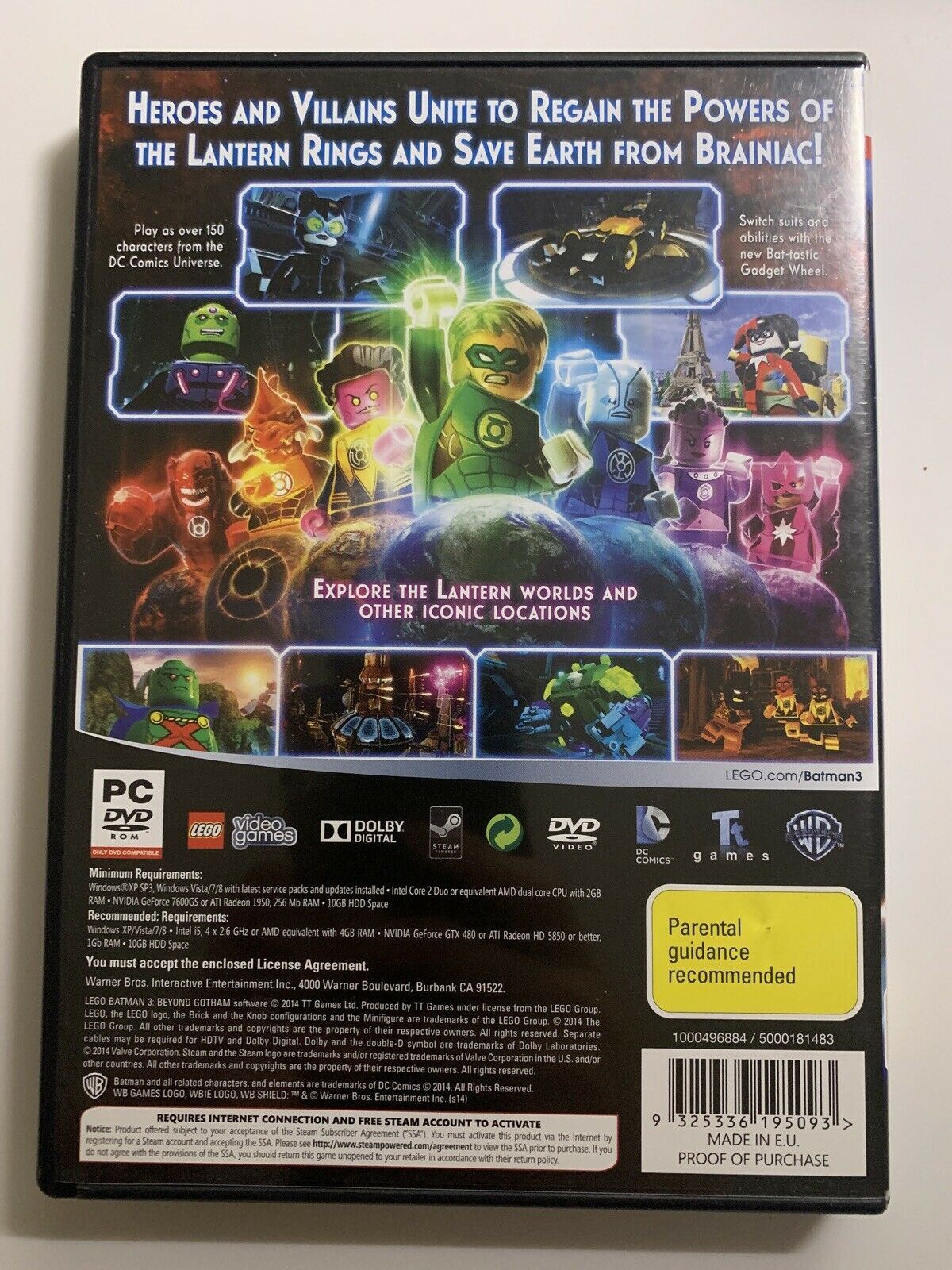 LEGO Batman 3: Beyond Gotham - Game PC DVD