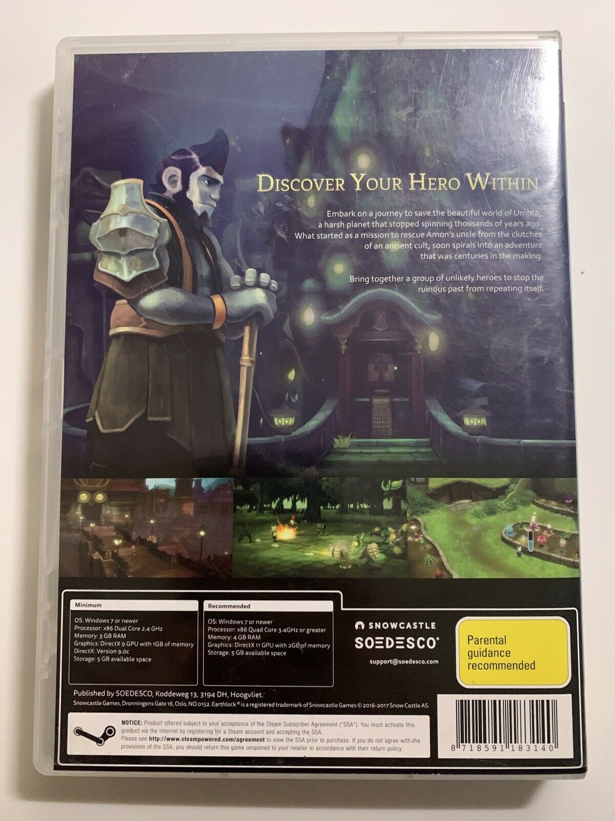 Earthlock Festival of Magic - BRAND NEW - PC DVD Adventure RPG Game