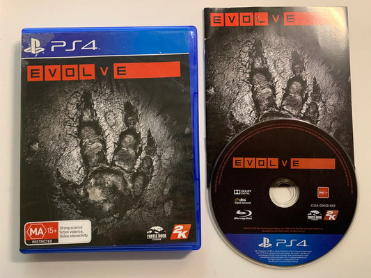 Evolve - PS4 Game in Case with Manual