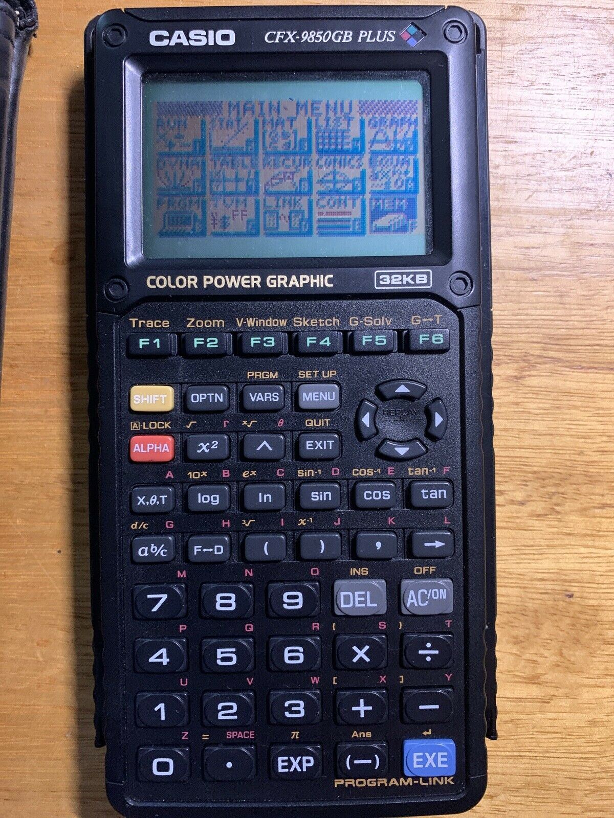 Casio CFX-9850GB Plus Color Graphic Scientific Calculator With Box And Manual