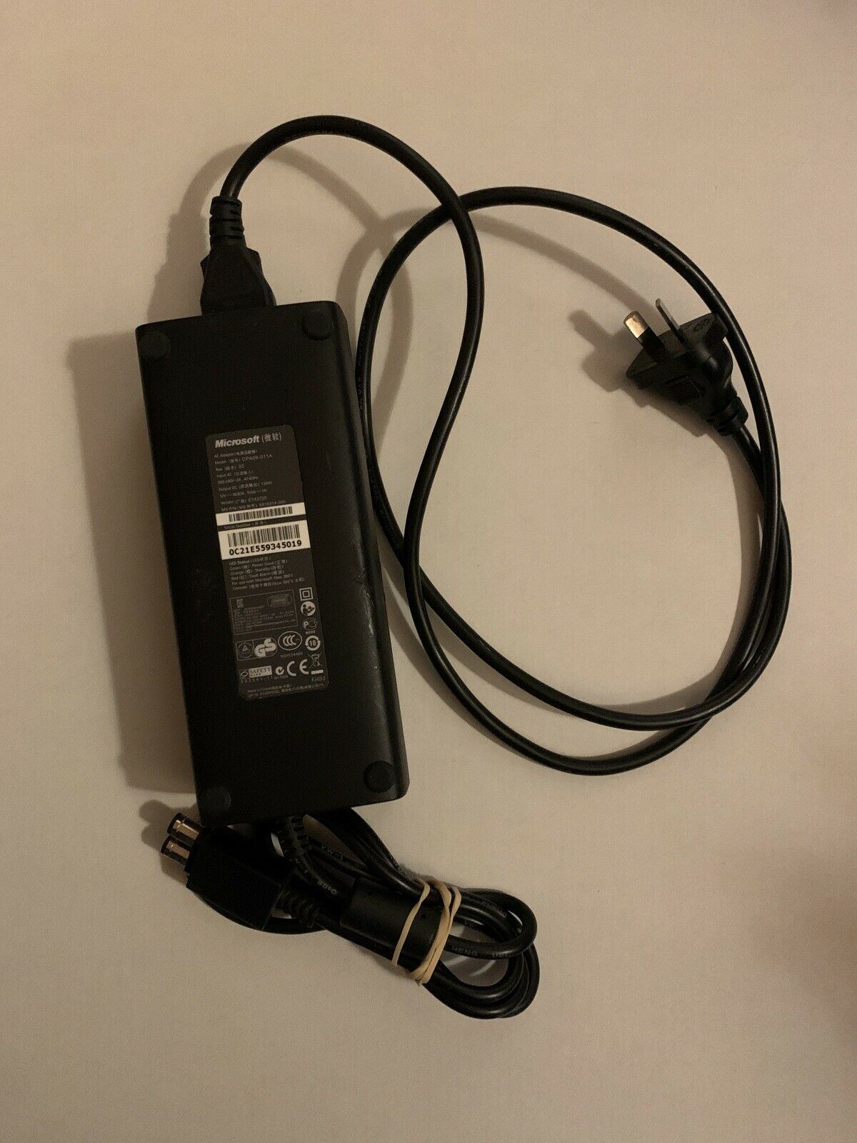 GENUINE Microsoft CPA09-011A AC Adapter Xbox 360 S Slim X818314-005 12V