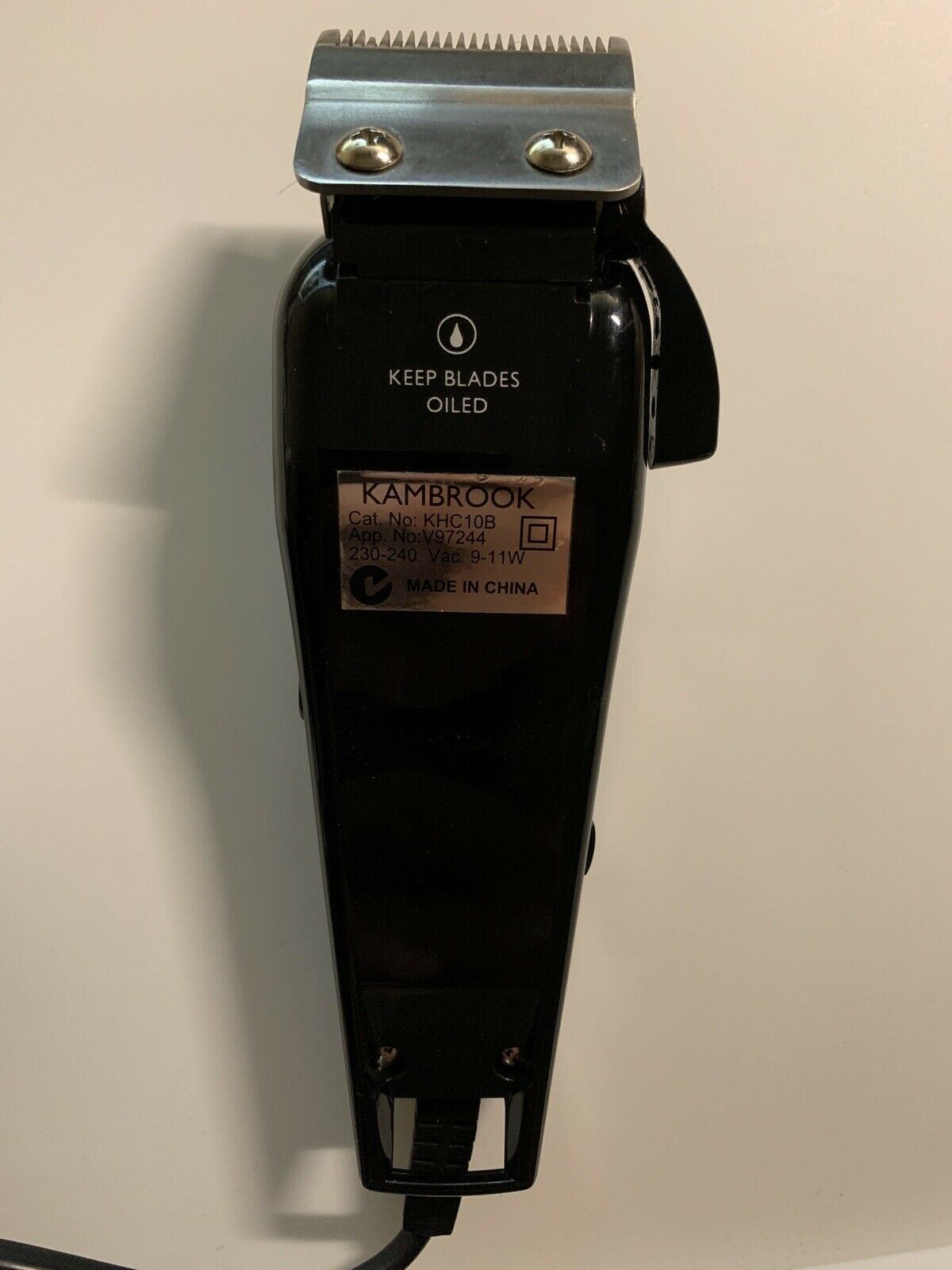 Kambrook KHC10B Electric Hair Clipper