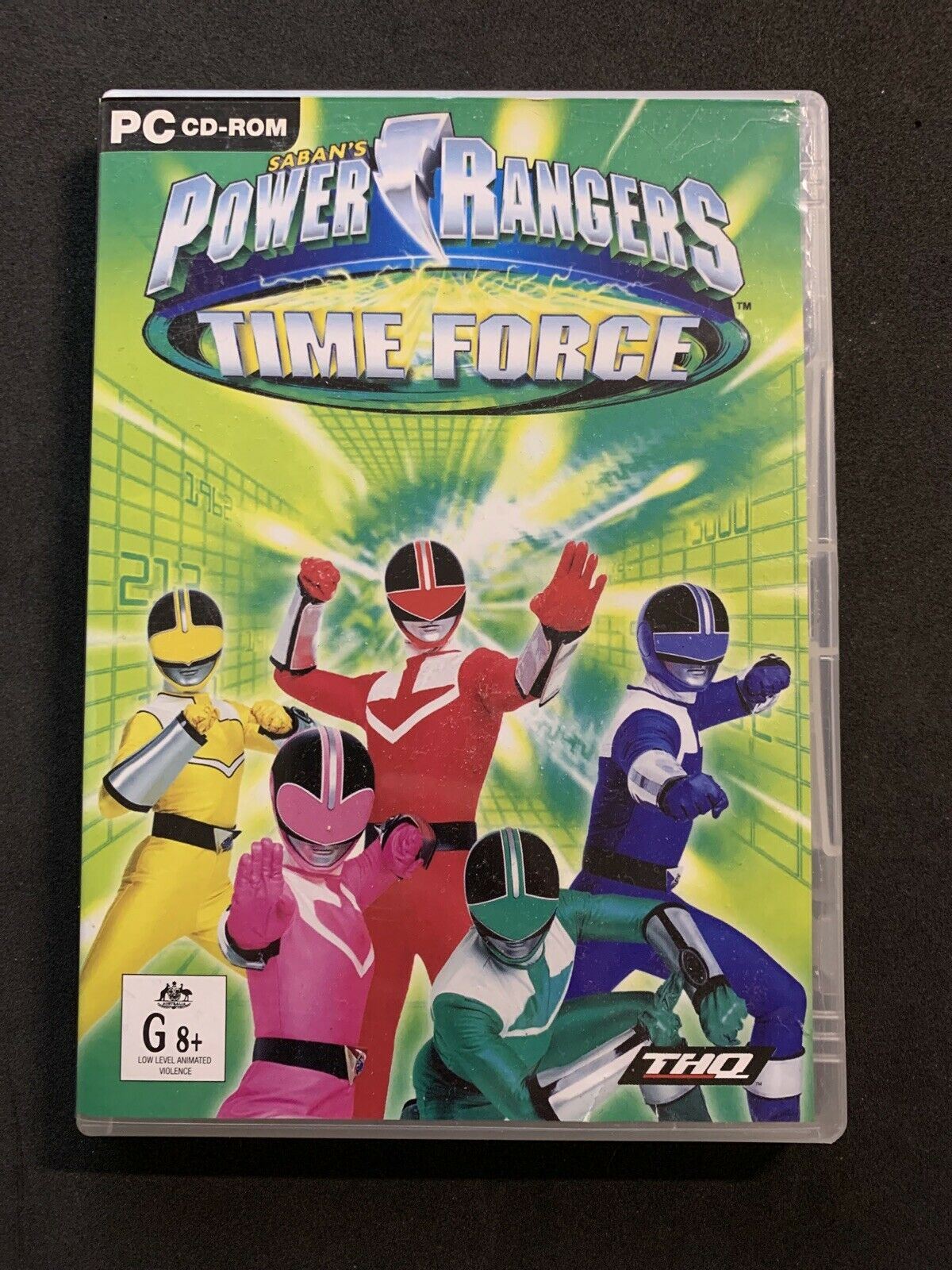 Power Rangers Time Force - PC CDROM 2001 Windows Arcade Game