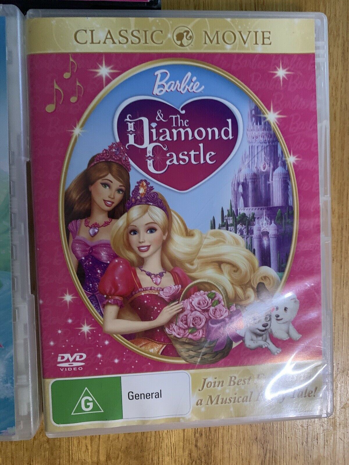 3x Barbie DVD Nutcracker, The Diamond Castle, Magic of the Rainbow. Region 4