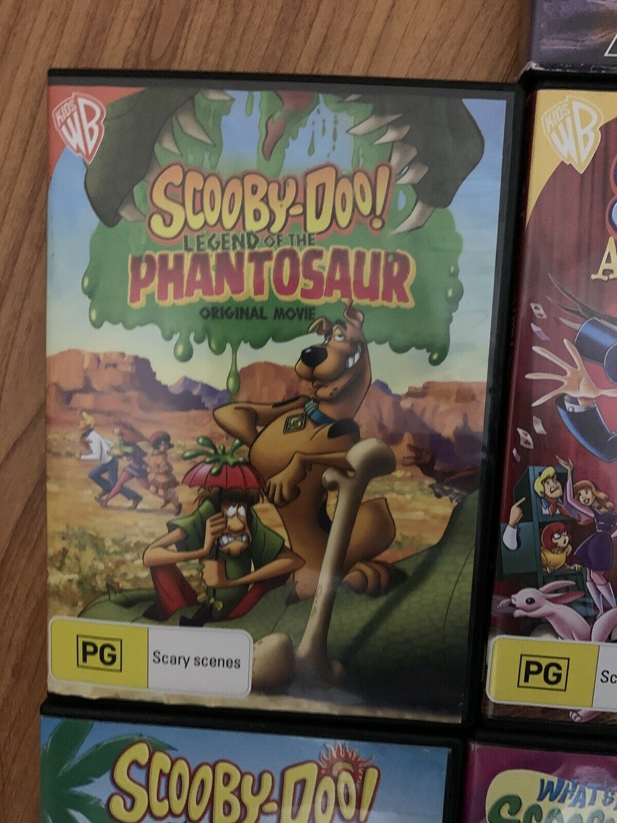 7x Scooby Doo DVD Collection Region 4