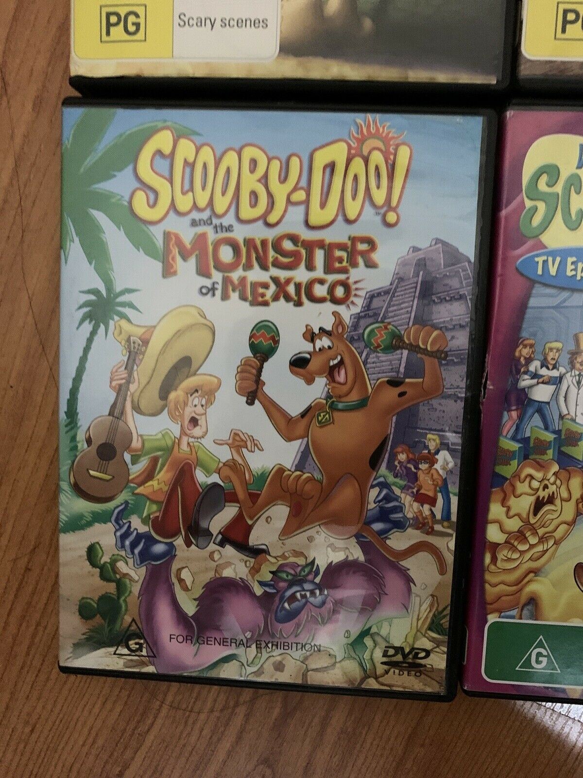 7x Scooby Doo DVD Collection Region 4