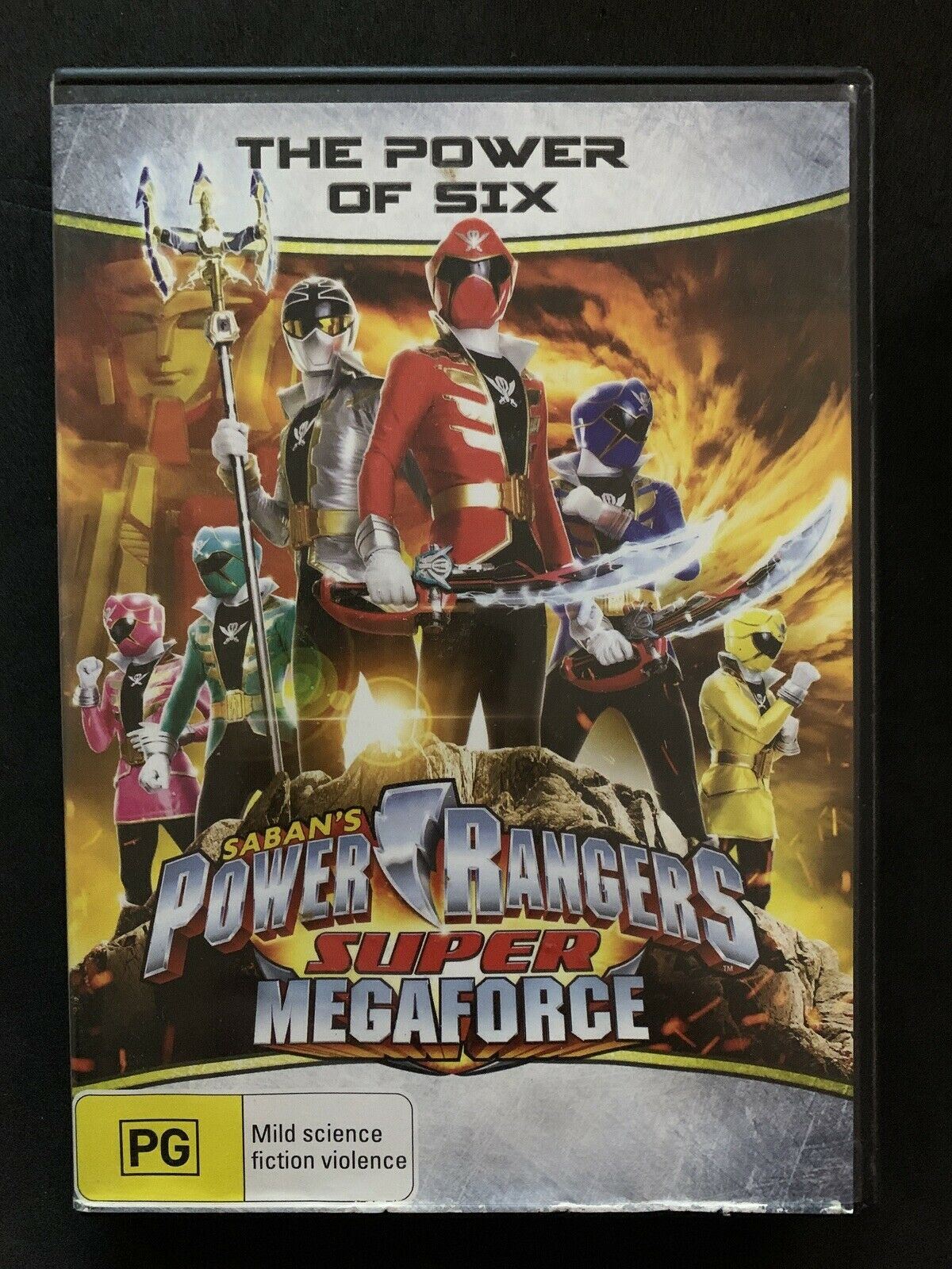 3x Power Rangers - Joining Forces Vol1, Super Megaforce, Dino Charge DVD Region4