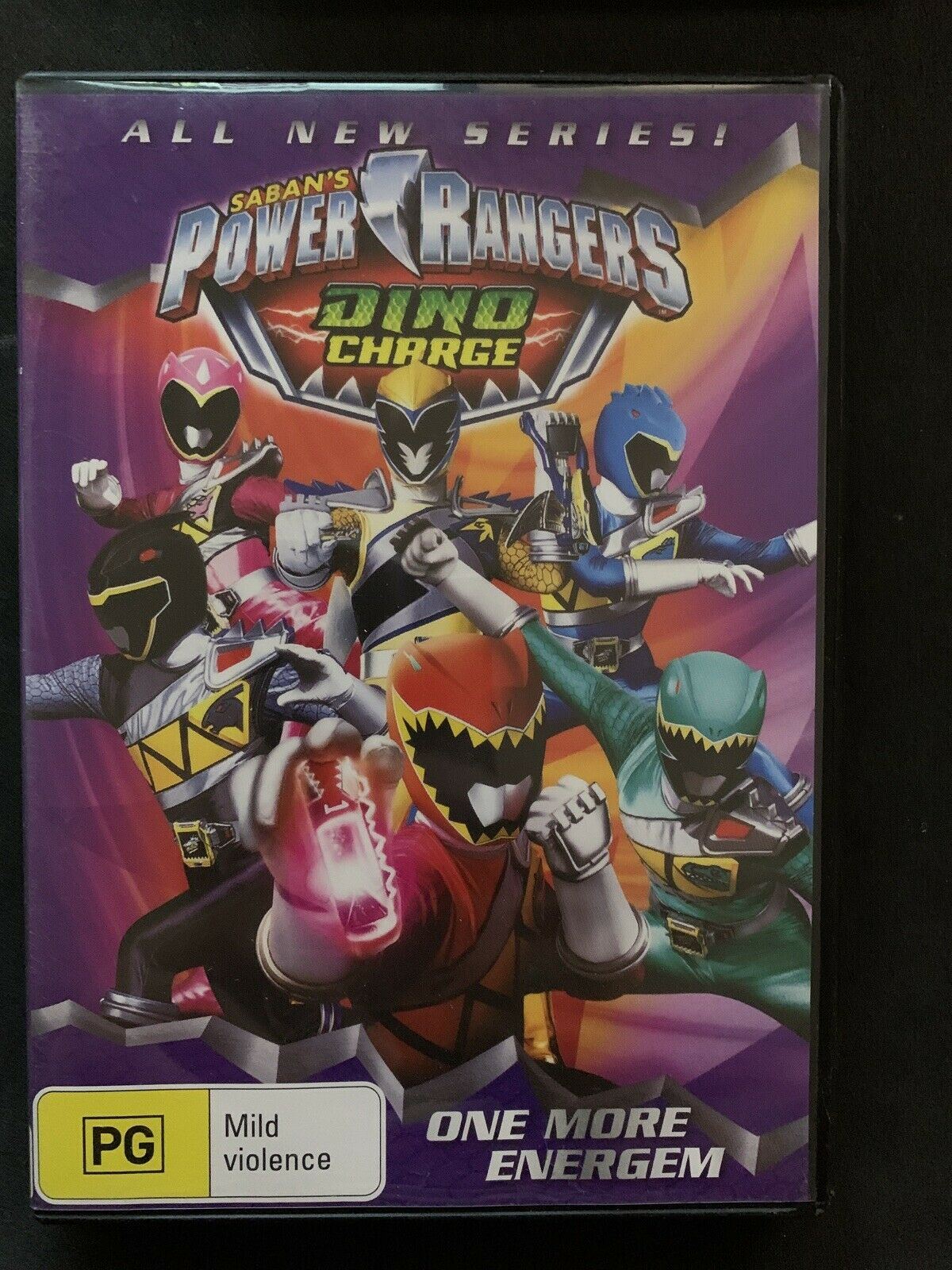 3x Power Rangers - Joining Forces Vol1, Super Megaforce, Dino Charge DVD Region4