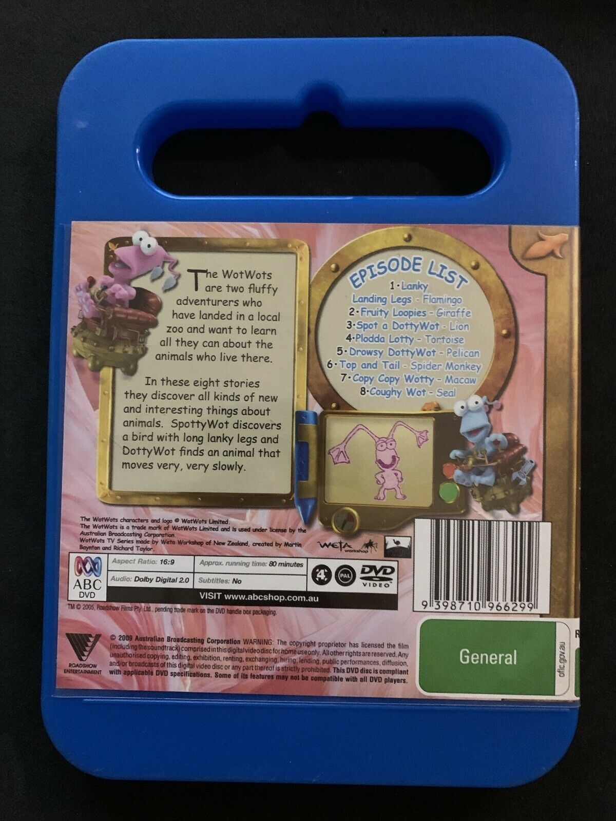 The WotWots - Sneak-a-Peek a Flamingo (DVD, 2009) Region 4