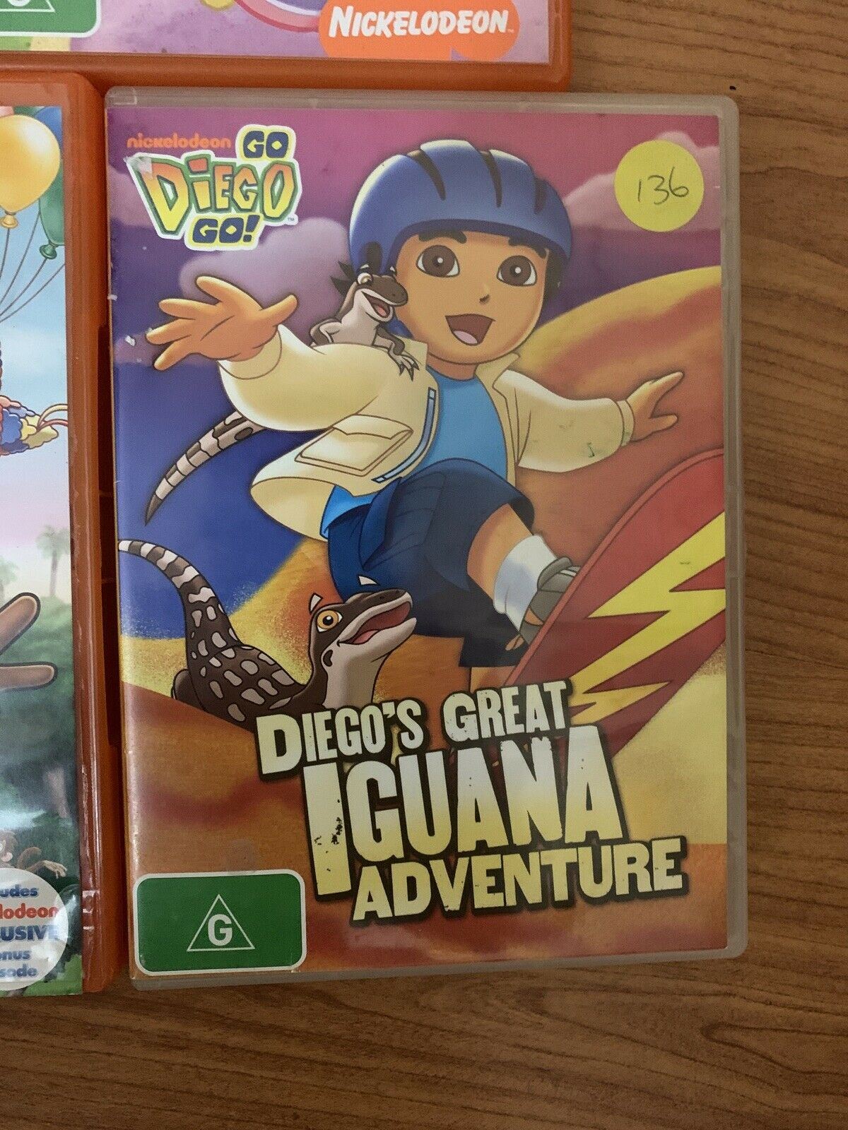 5x Dora the Explorer & Go Diego Go! DVD Region 4