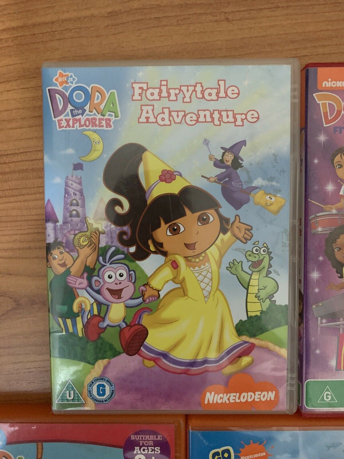 5x Dora The Explorer DVD Region 4