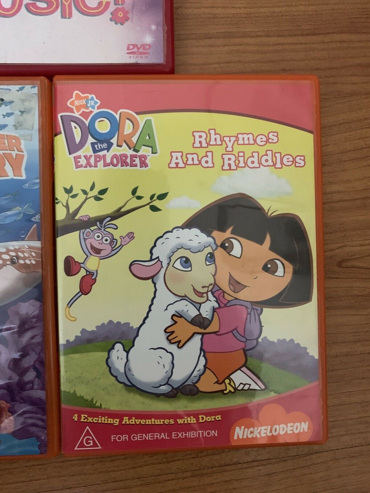 5x Dora The Explorer DVD Region 4