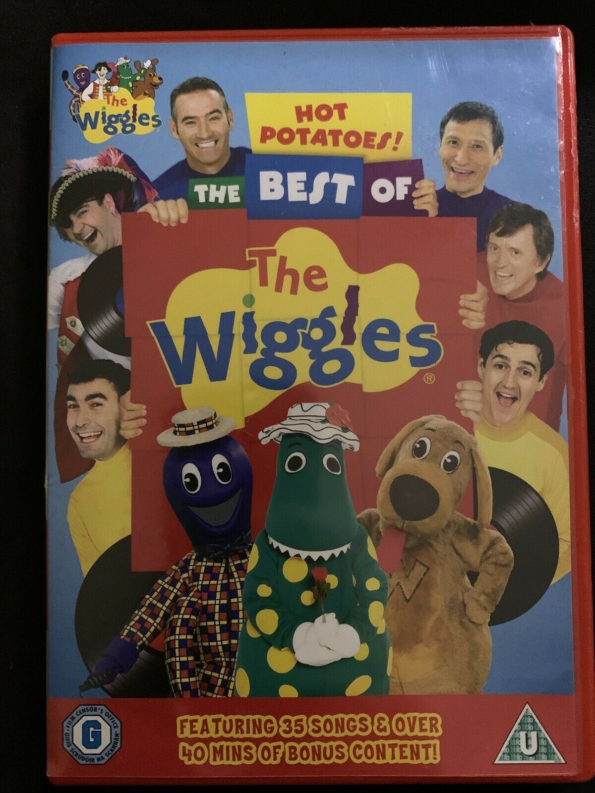 Hot Potatoes The Best Of The Wiggles (DVD, 2010) UK Release Region 2