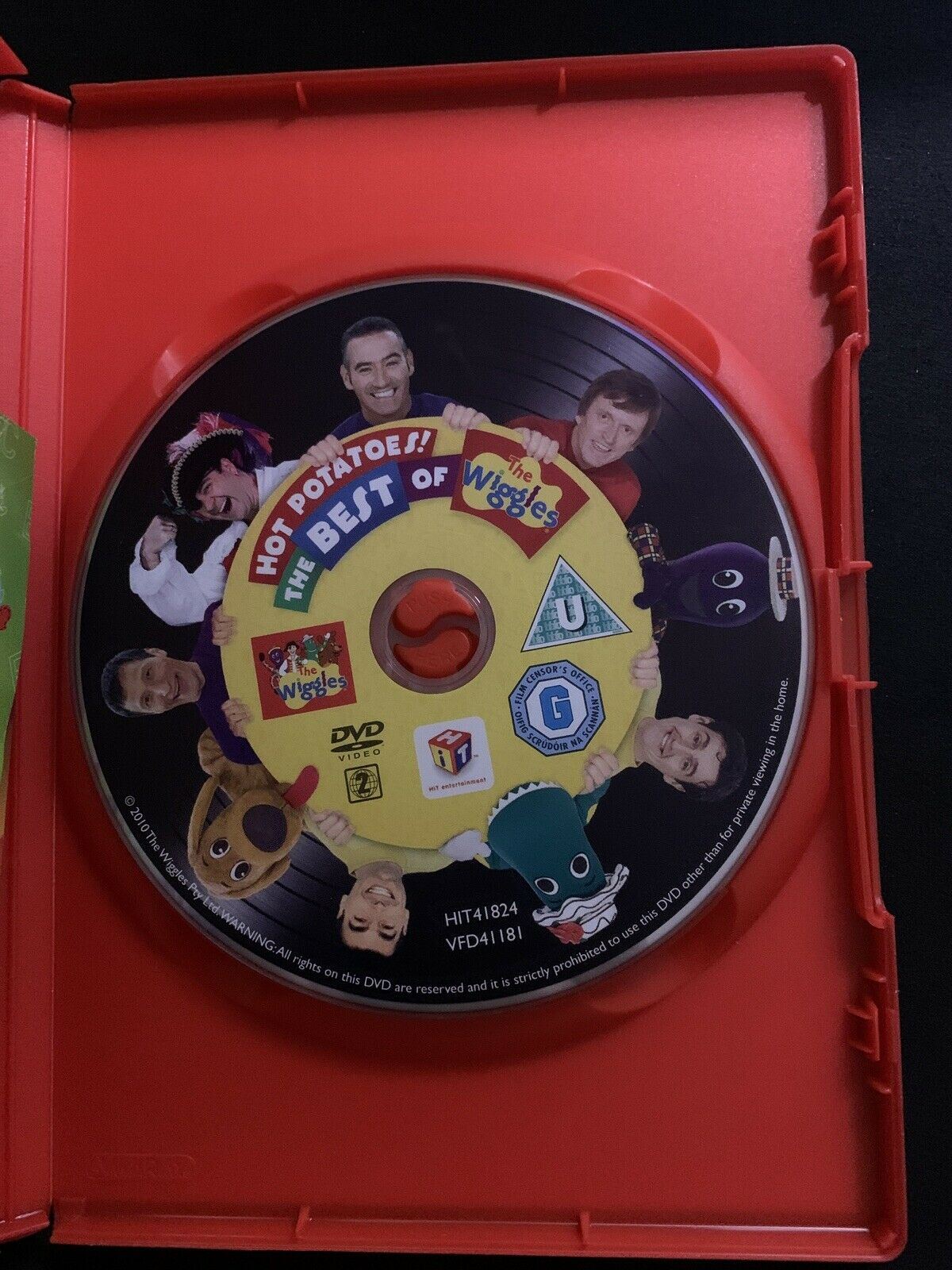 Hot Potatoes The Best Of The Wiggles (DVD, 2010) UK Release Region 2