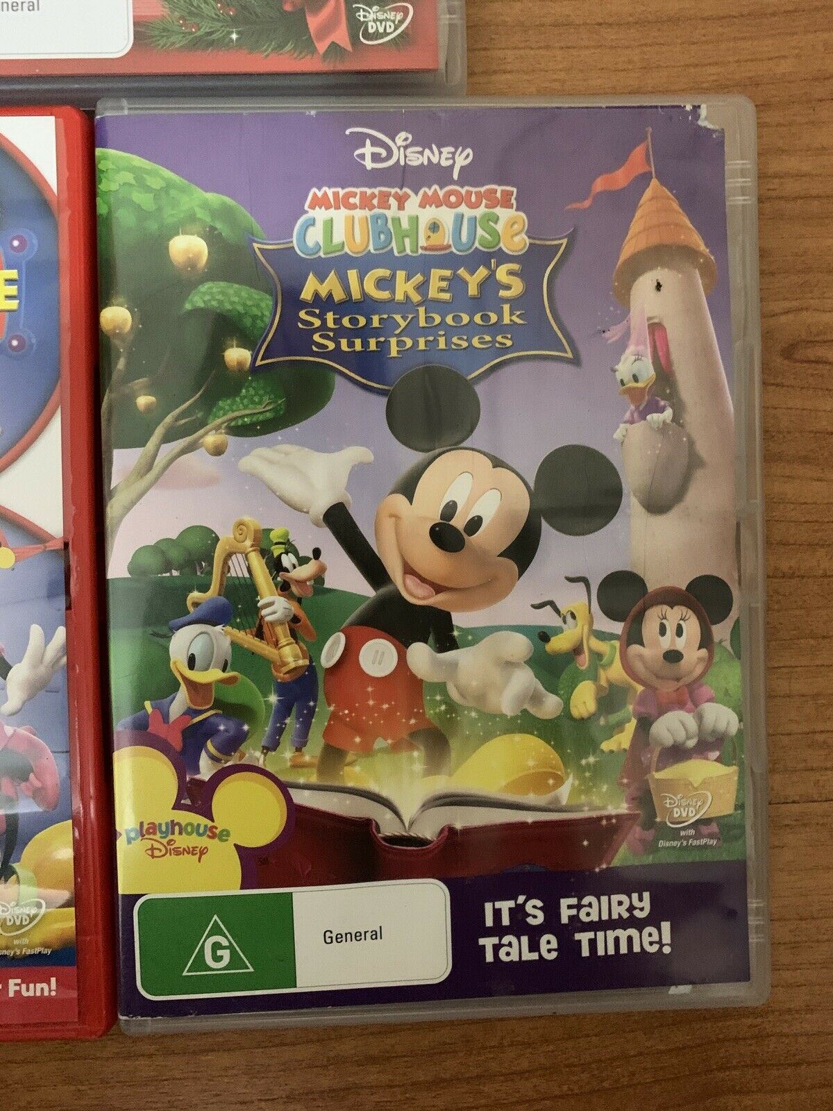 5x Disney Mickey Mouse DVD