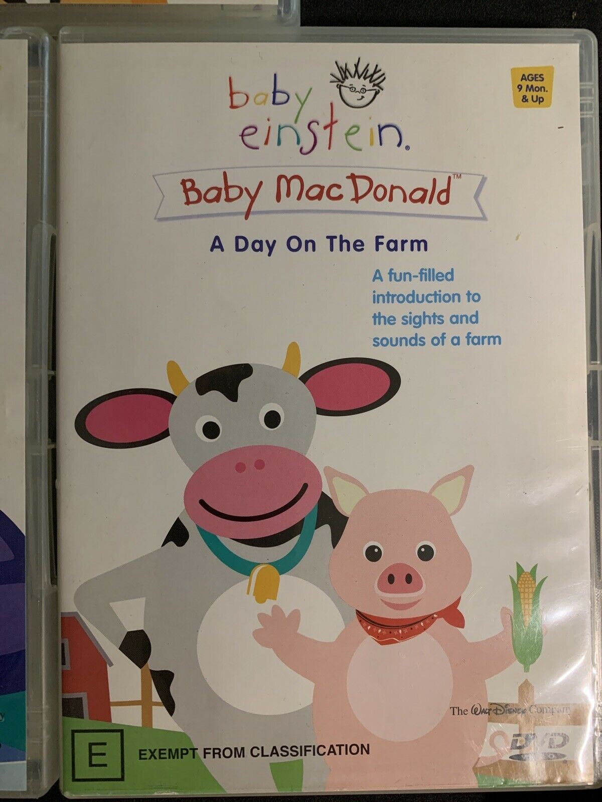 3x Baby Einstein DVD - Baby Beethoven, MacDonald & Neptune