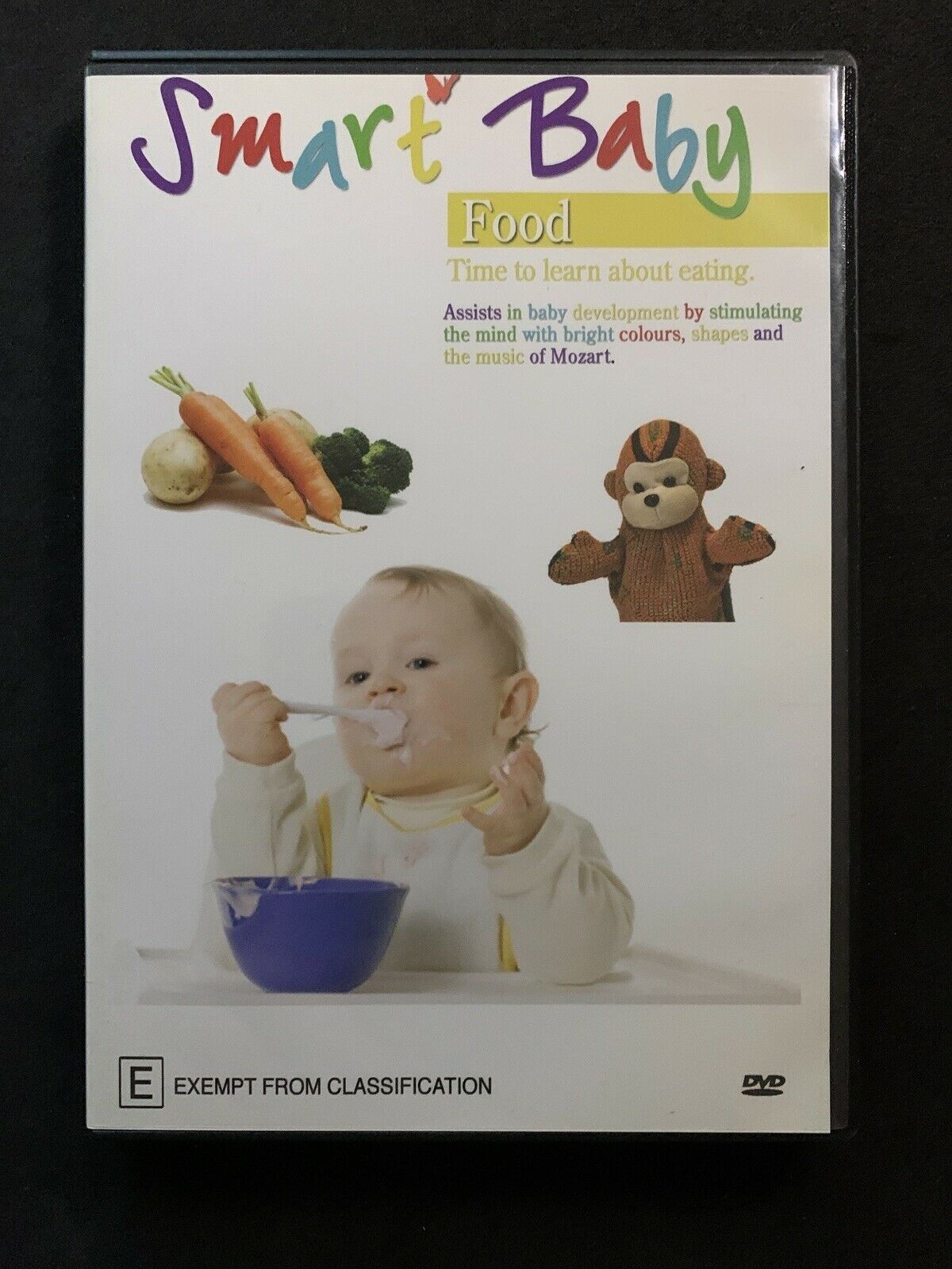 4x Smart Baby DVD Region all - Early Learning: Animals, Counting, ABC, Food