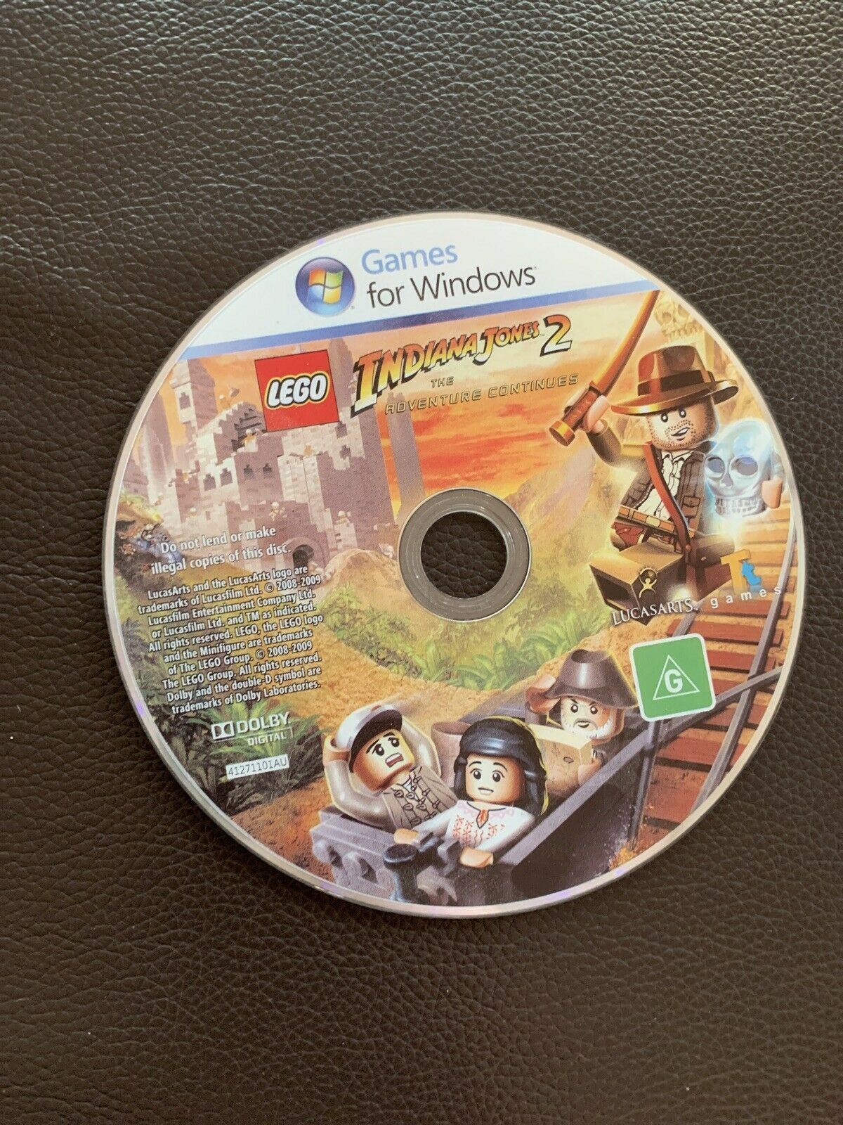 LEGO Indiana Jones 2: The Adventure Continues PC DVD Game