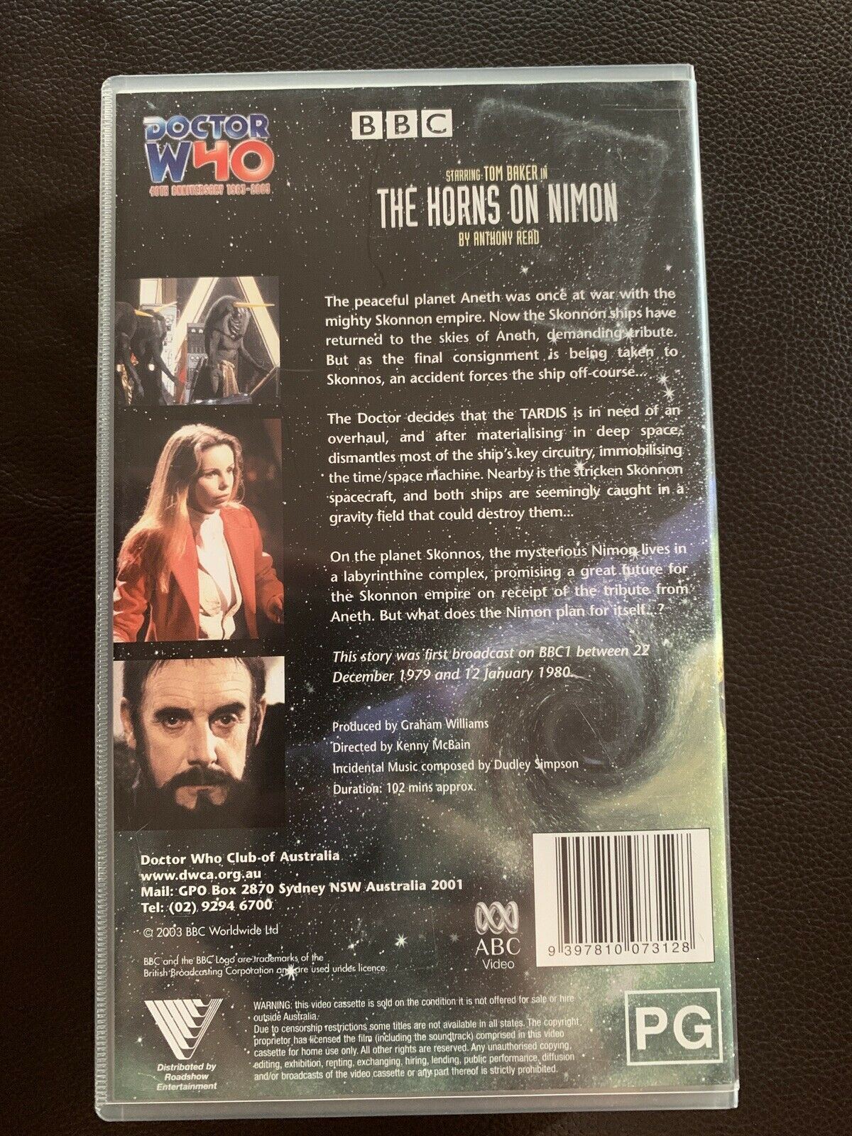 Doctor Who The Horns Of Nimon (VHS, 1980) PAL