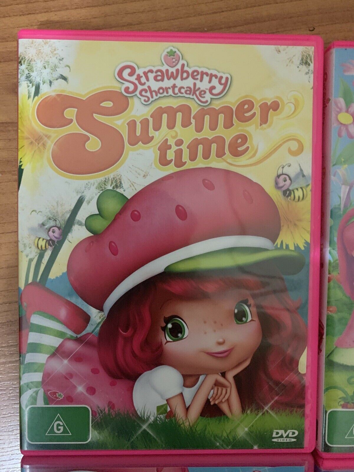 4x Strawberry Shortcake - Summertime, Butterflies & Bluebird.. DVD Region 4