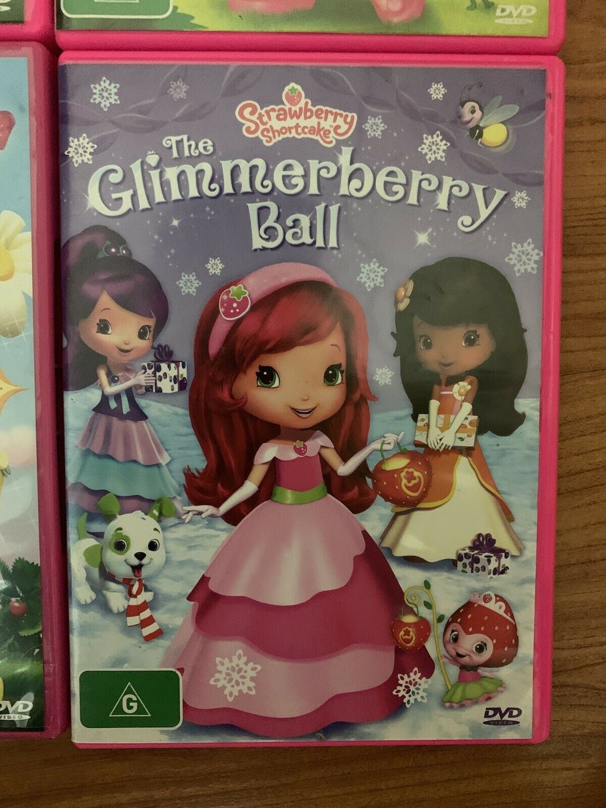 4x Strawberry Shortcake - Summertime, Butterflies & Bluebird.. DVD Region 4