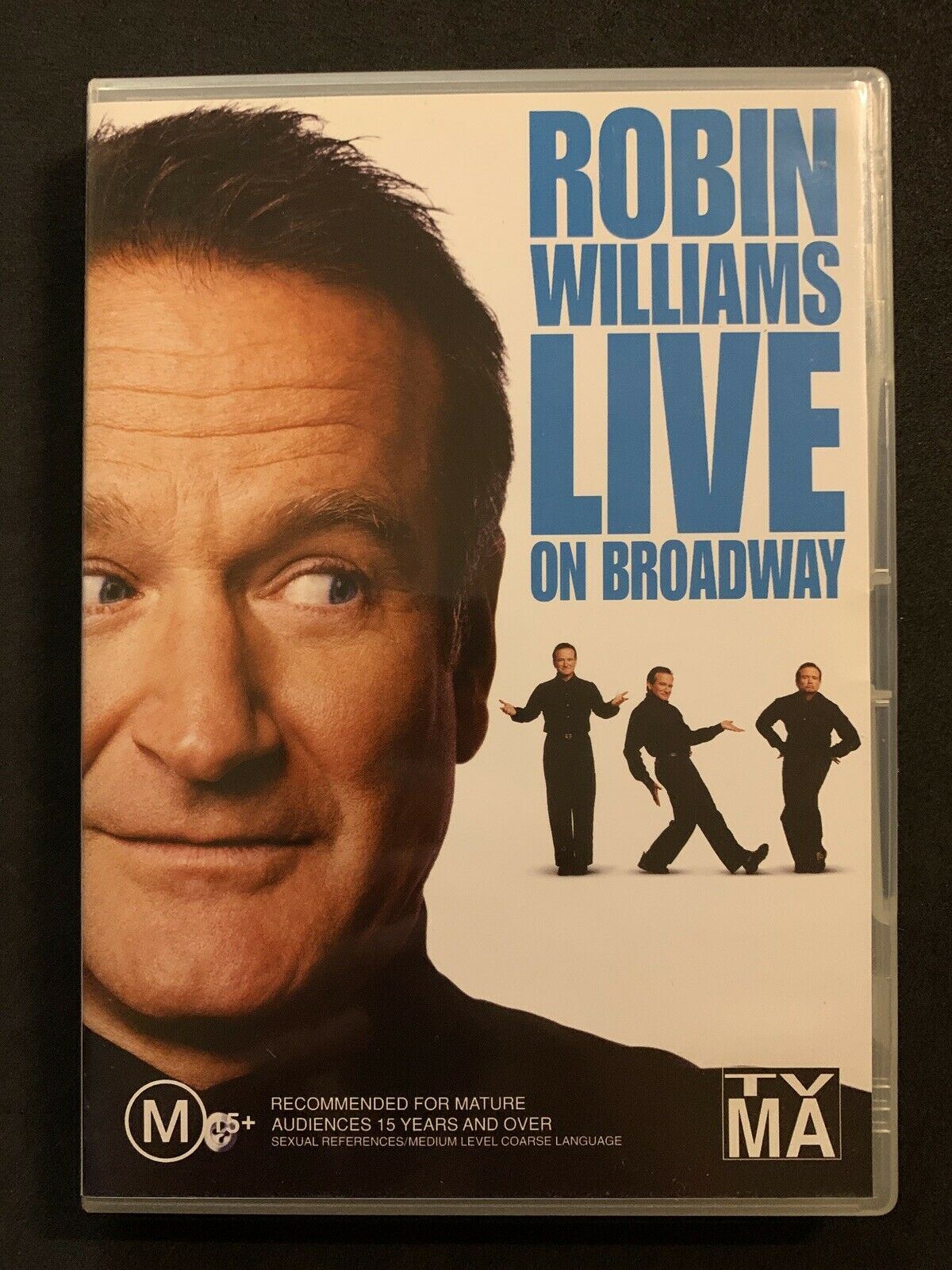 Robin Williams - Live On Broadway (DVD, 2002) Region 4