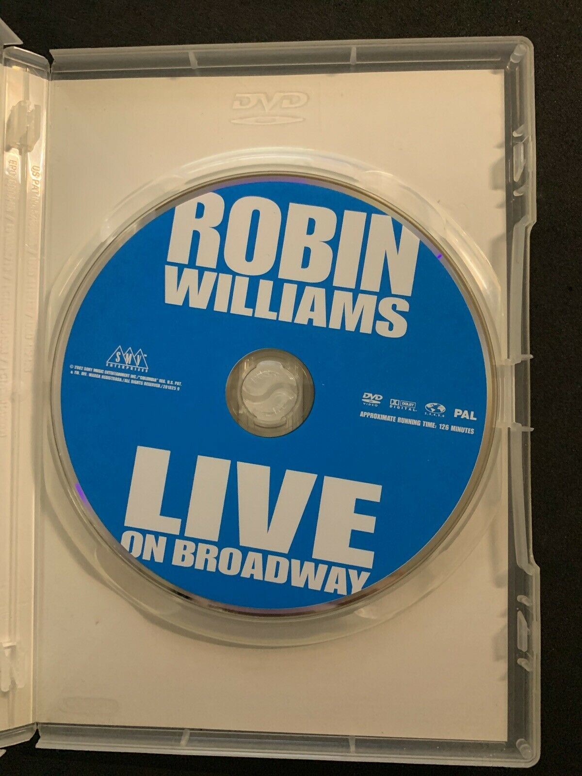Robin Williams - Live On Broadway (DVD, 2002) Region 4
