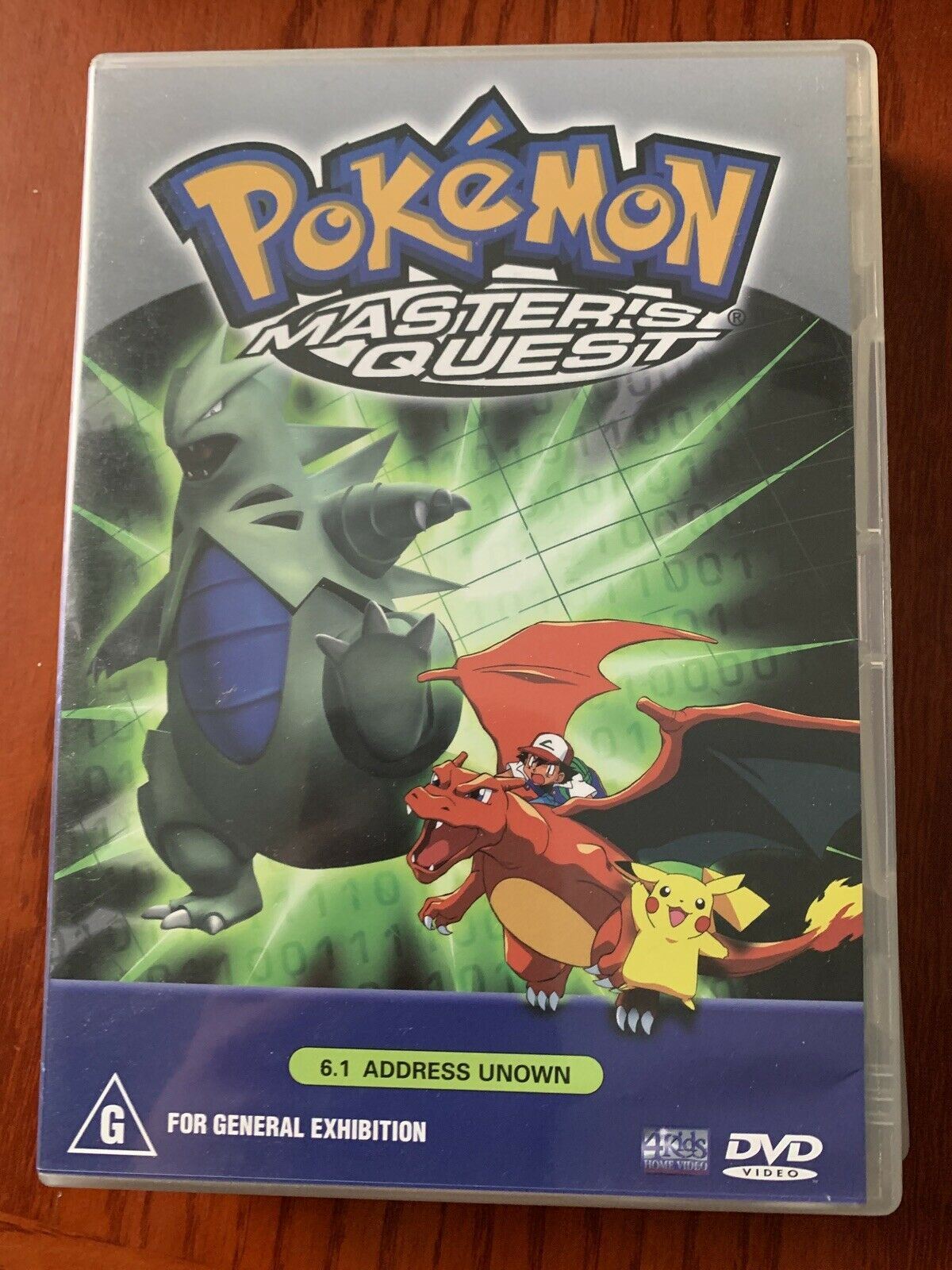 Pokemon - Master's Quest - Vol 6.1, 6.2, 6.3 (DVD, 3-Discs) Region 4