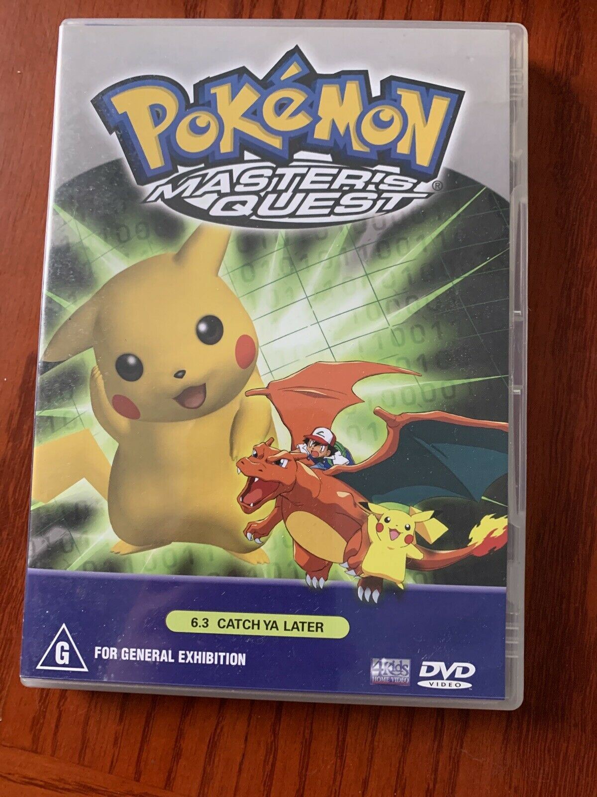 Pokemon - Master's Quest - Vol 6.1, 6.2, 6.3 (DVD, 3-Discs) Region 4