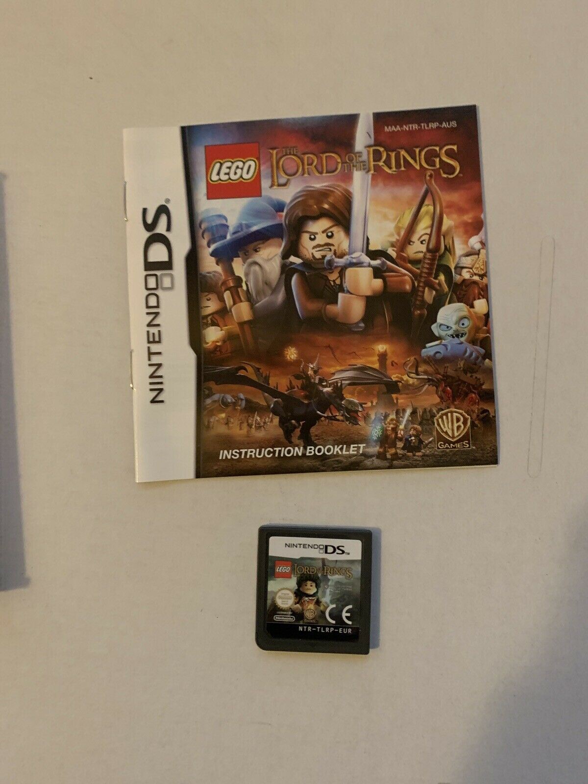 Lego: The Lord Of The Rings - Nintendo DS Action/Adventure Game With Manual