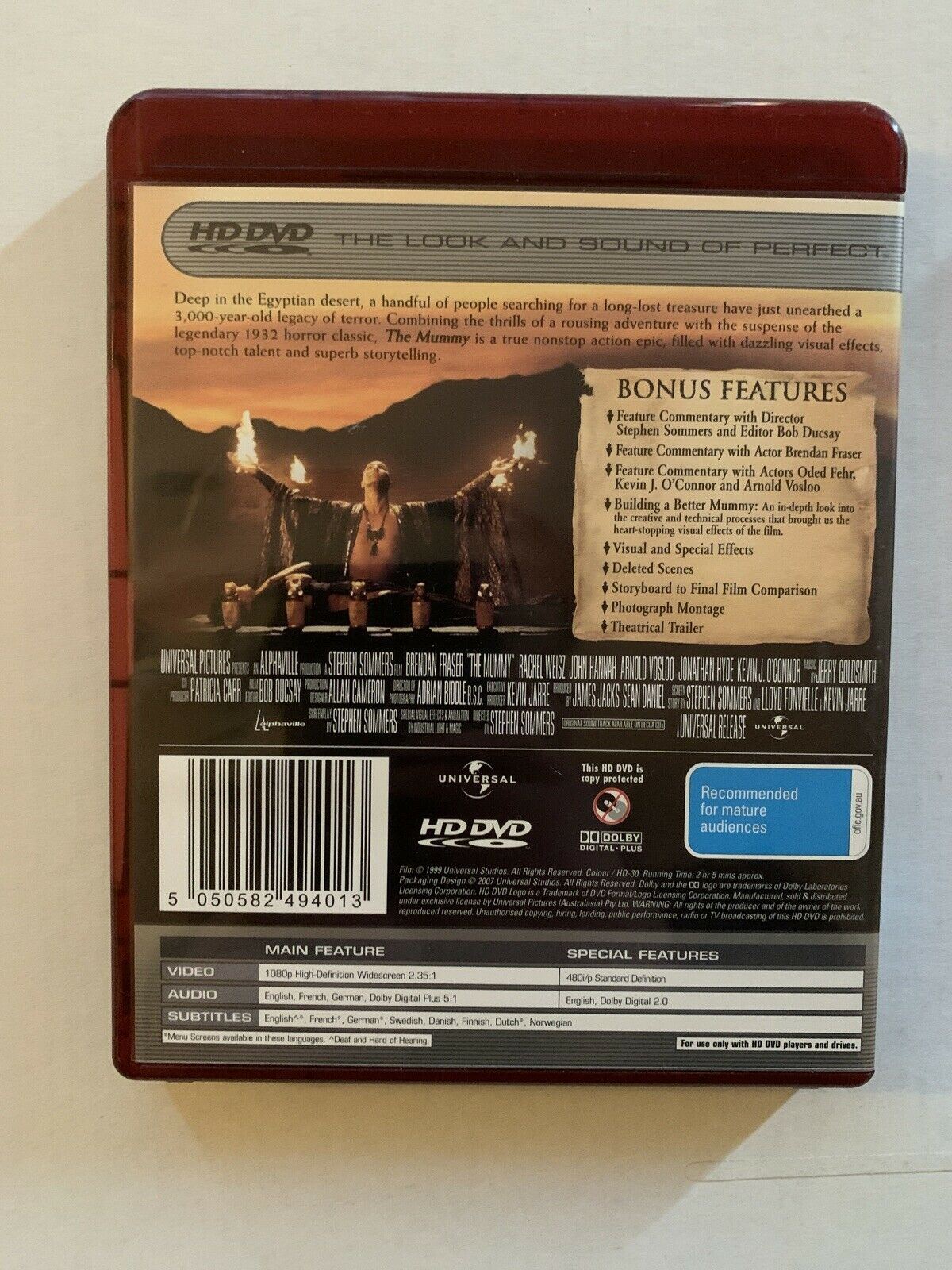 The Mummy & The Mummy Returns - HD DVD Brendan Fraser