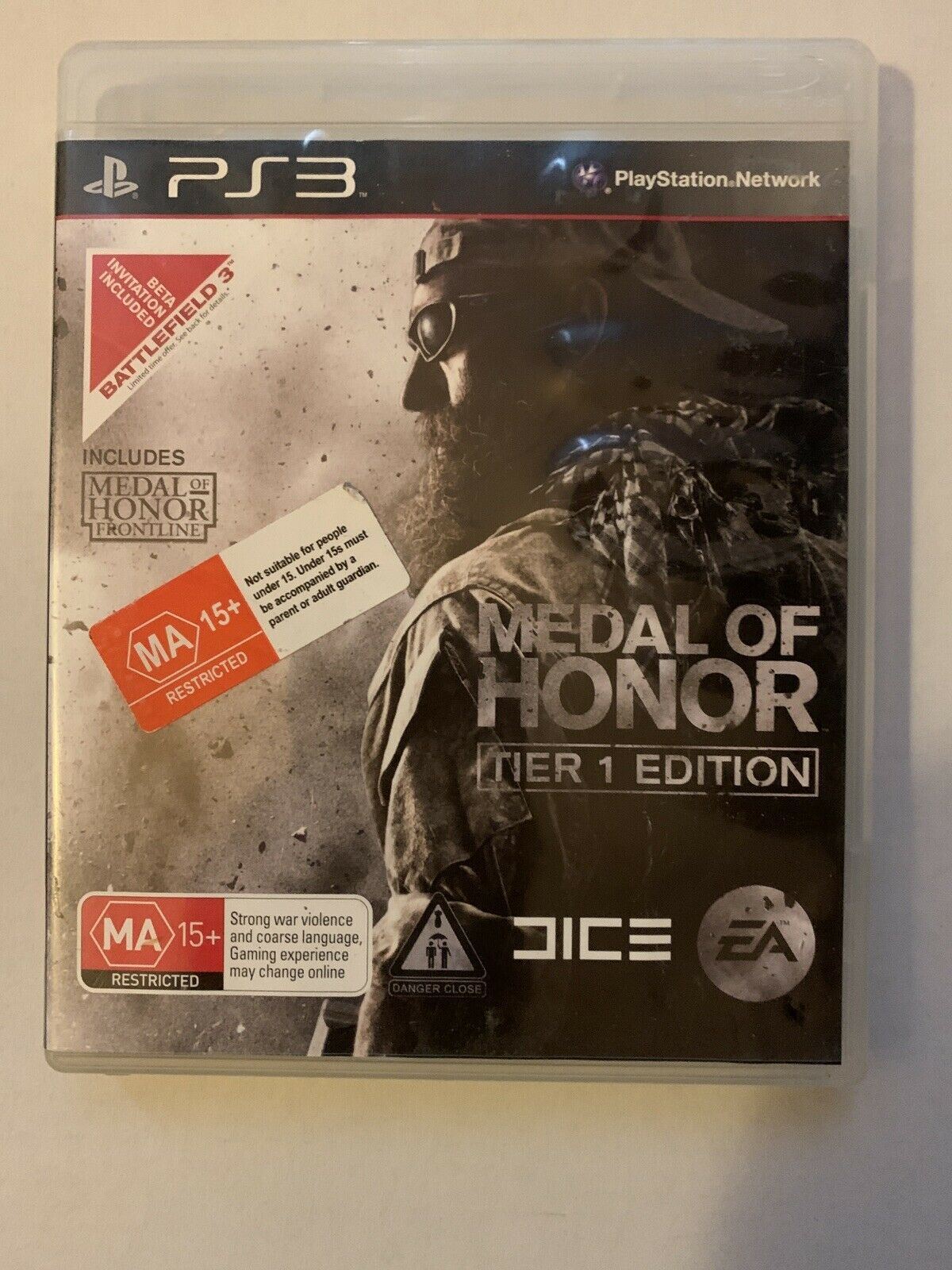 Medal Of Honor: Warfighter Limited Edition & Tier 1 Edition - PS3 Playstation 3