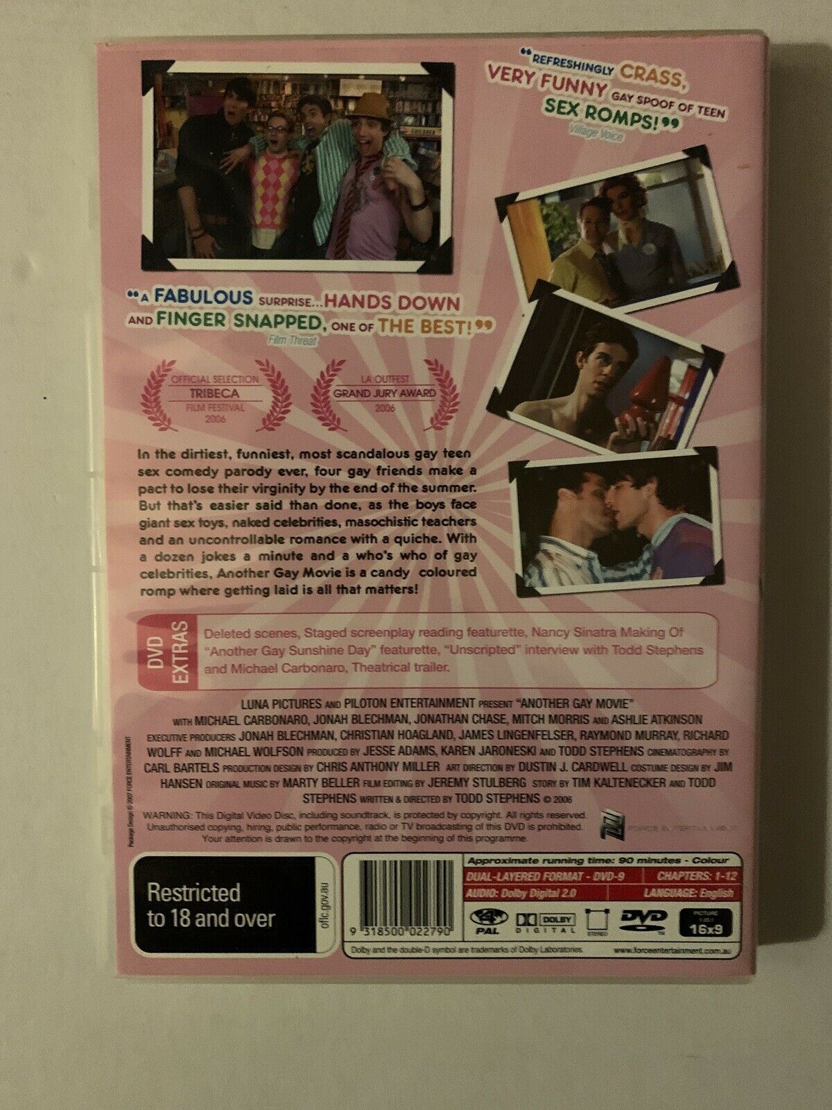 Another Gay Movie (DVD, 2006) Michael Carbonaro. Region 4