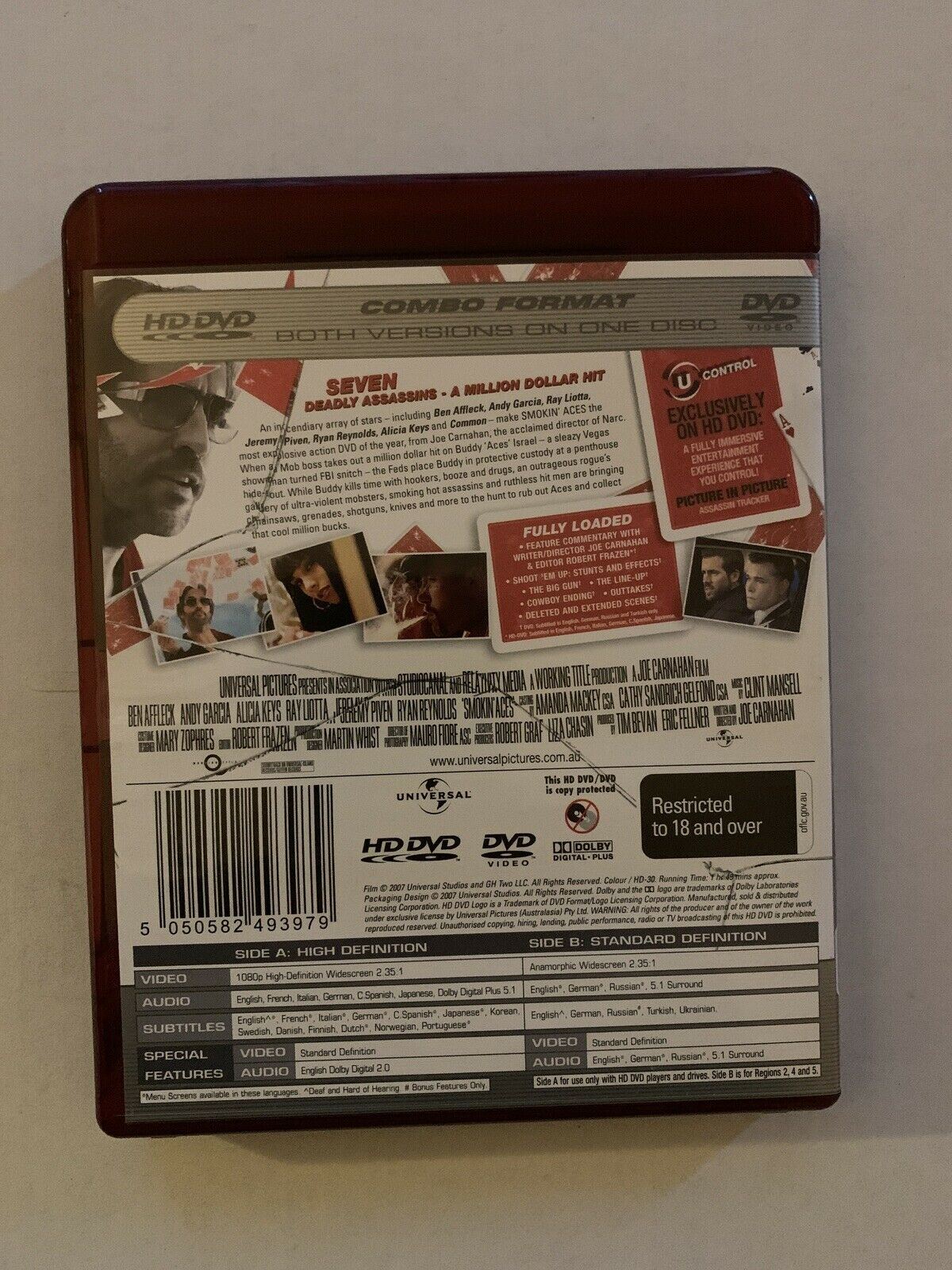 Smokin' Aces (HD DVD, 2006) Joe Carnahan - As New