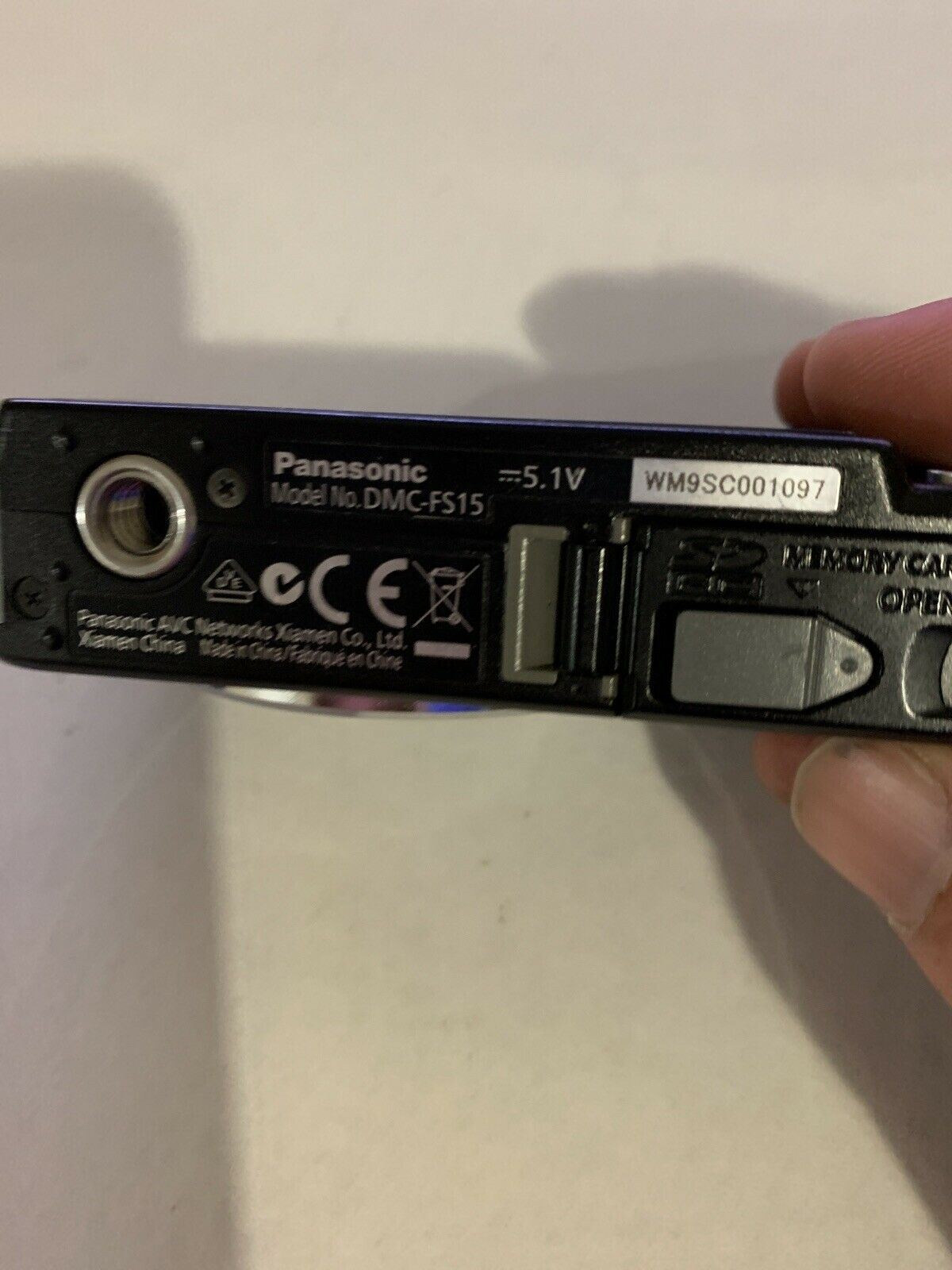 Panasonic Lumix DMC-FS15 Digital Camera 12MP With Charger