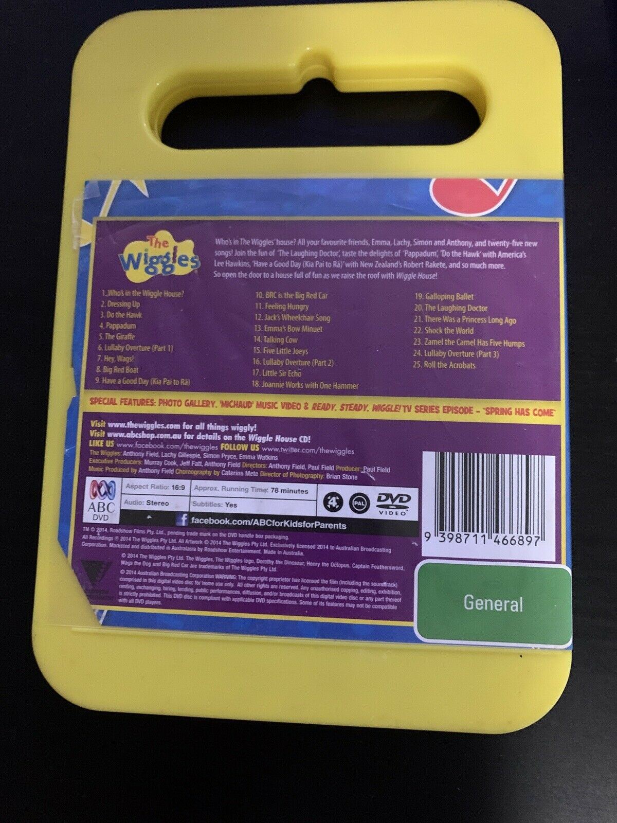 The Wiggles - Wiggle House & Taking Off! - DVD Region 4 - ABC For Kids