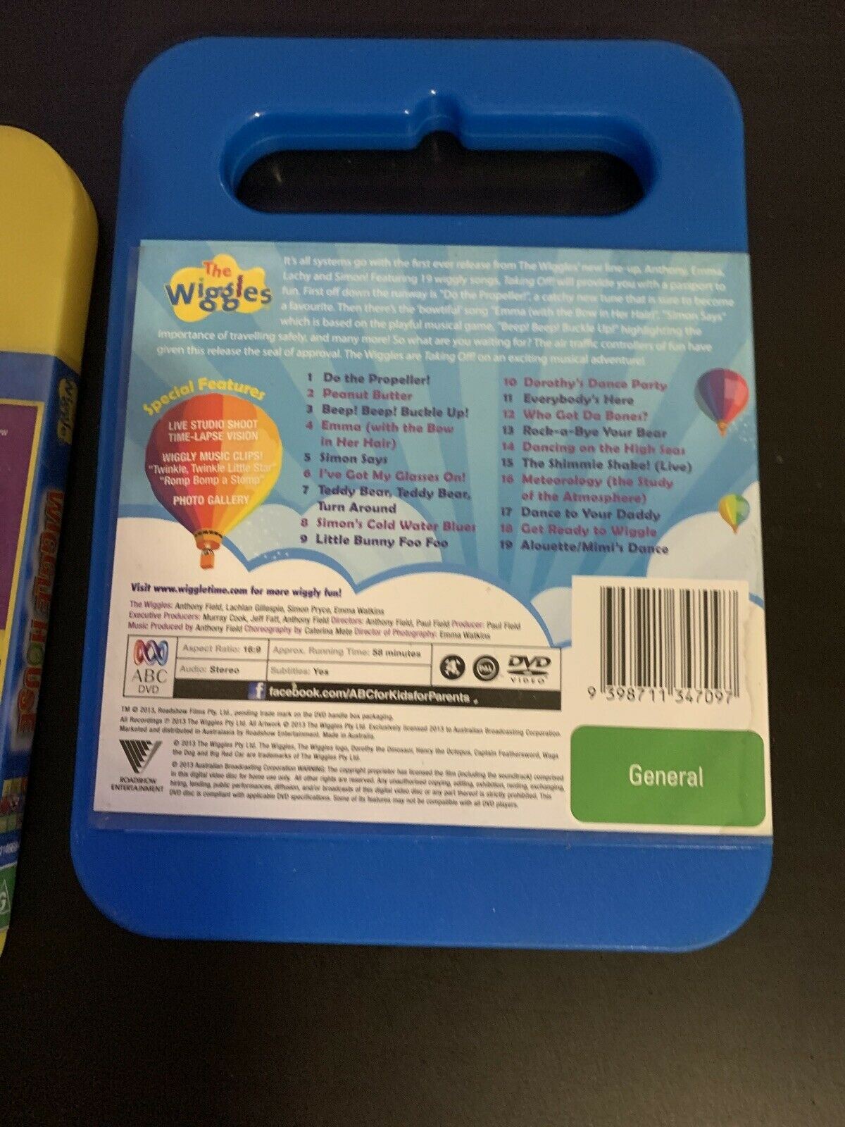 The Wiggles - Wiggle House & Taking Off! - DVD Region 4 - ABC For Kids